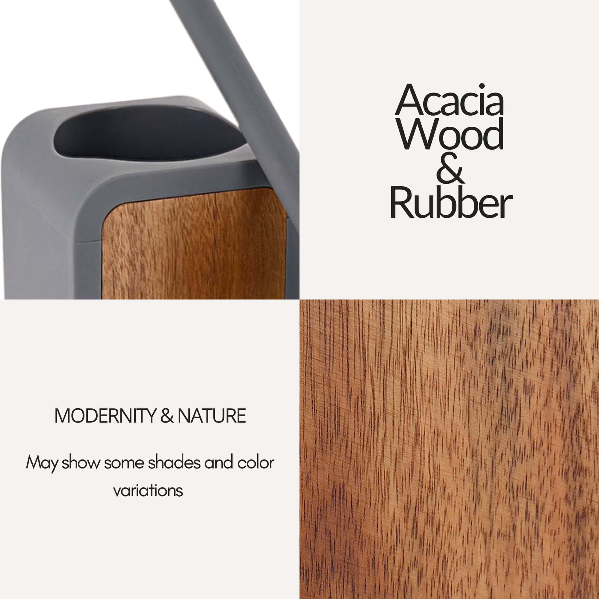 evideco-brosse-wc-gris-caoutchouc-acacia-avec-support image 8