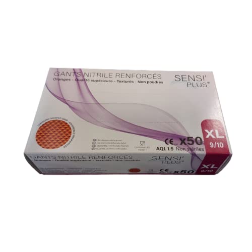 dstock60-sensi-plus-gants-nitrile-orange-xl-bo-te-50-diamant image 8
