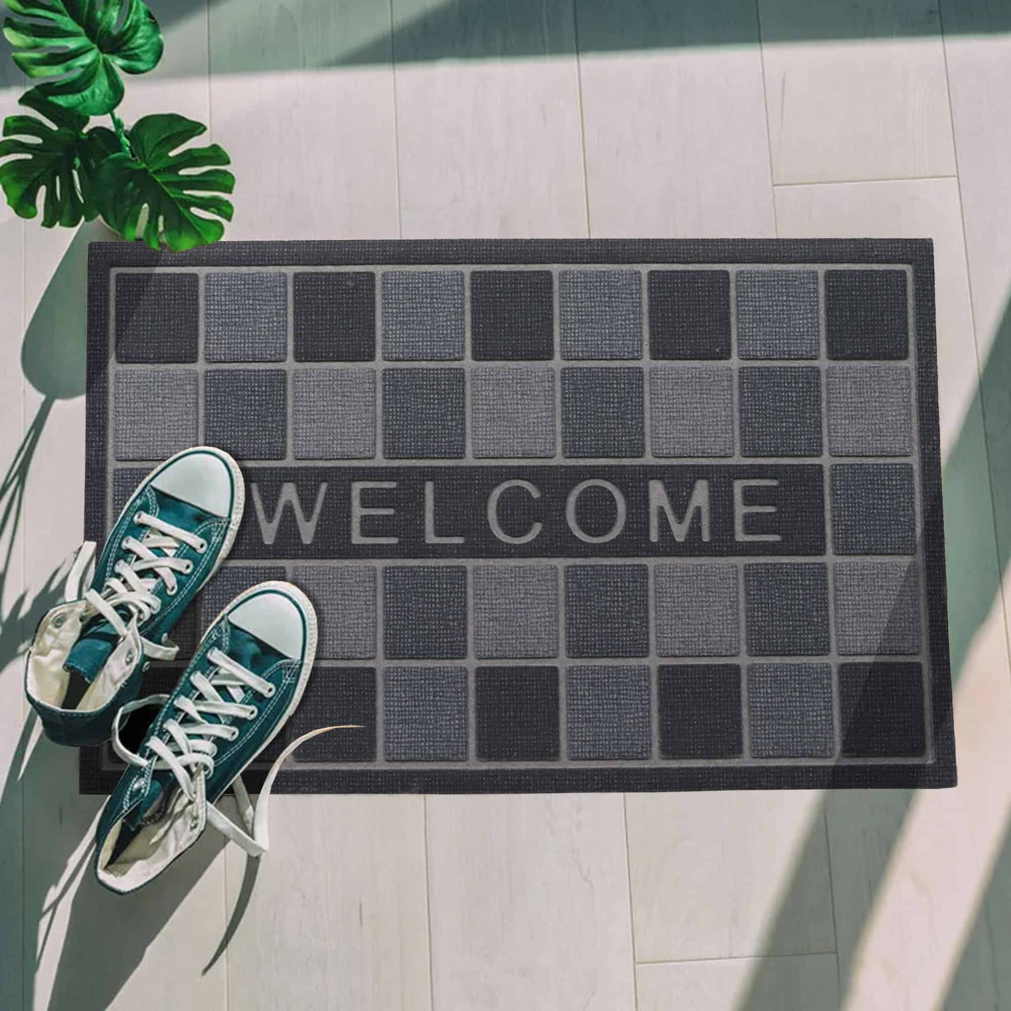 evideco-home-accessories-tapis-caoutchouc-welcome-gris-30x17 image 7