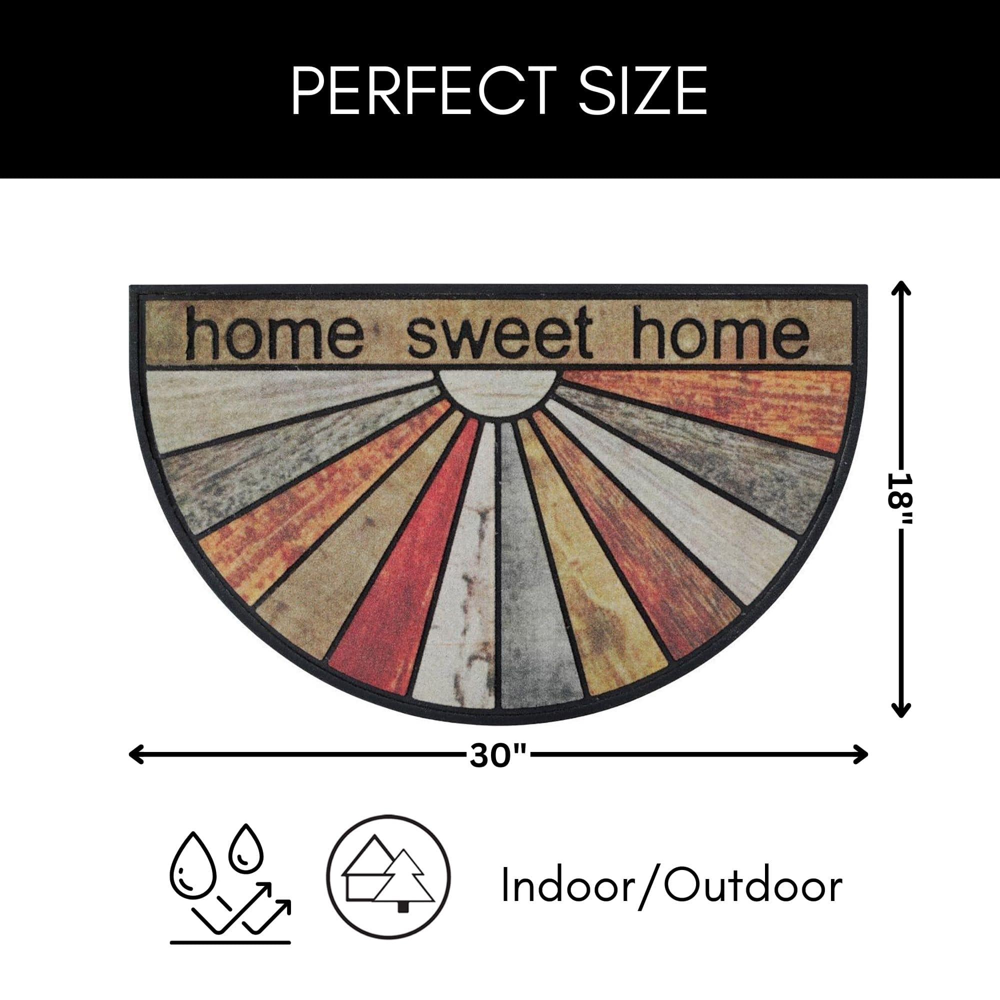 evideco-home-accessories-paillasson-demi-lune-home-sweet-home image 2