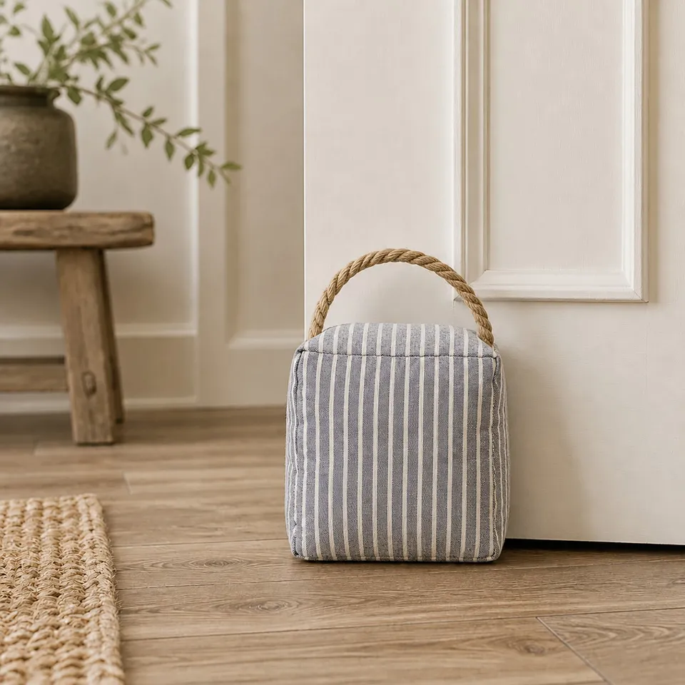 evideco-cale-porte-tissu-rayure-bleue-lest-sable image 1