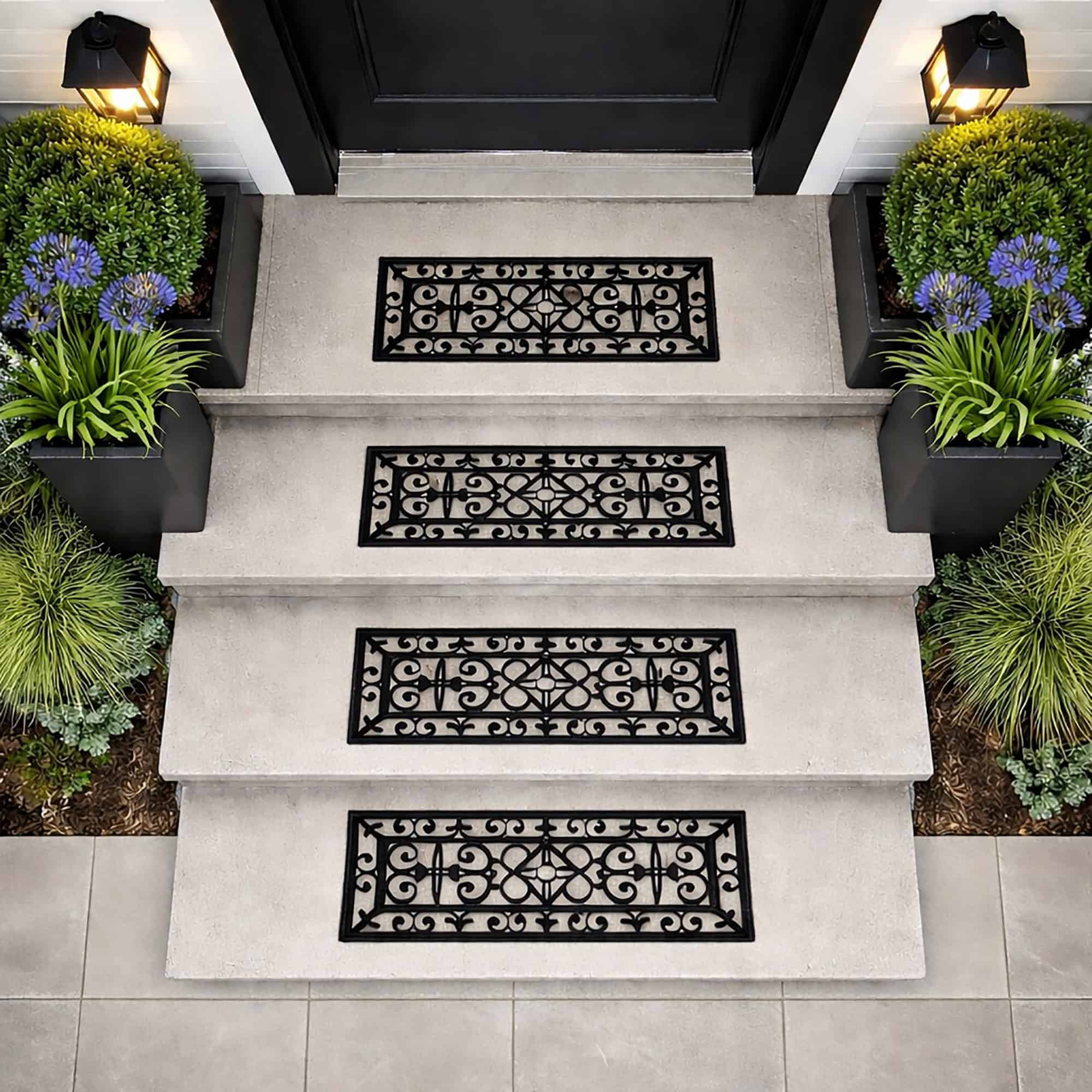 evideco-tapis-marche-escalier-caoutchouc-motif-lot-de-2 image 2