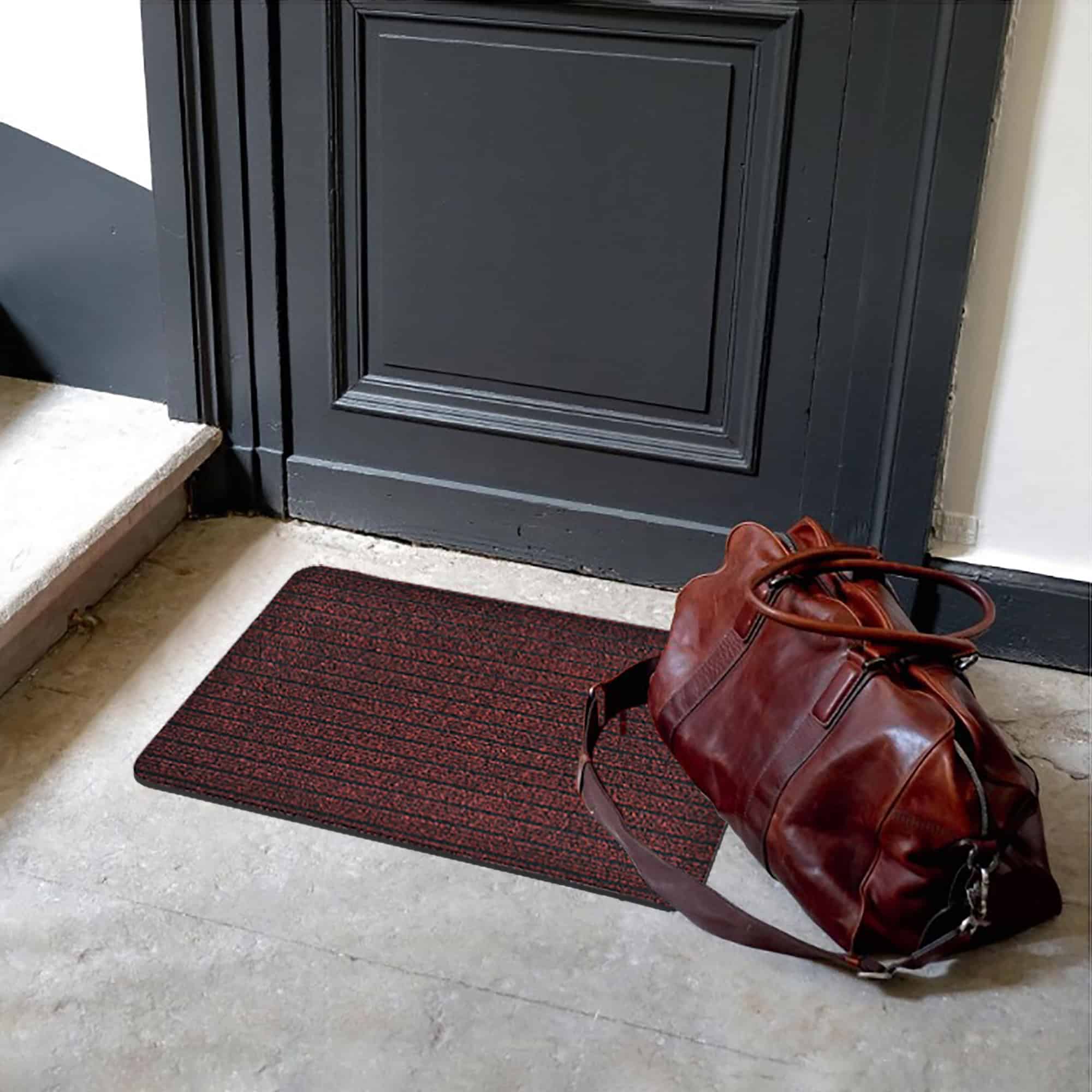 evideco-chloe-paillasson-ext-rieur-bordeaux-61x40cm-polypropyl-ne image 2