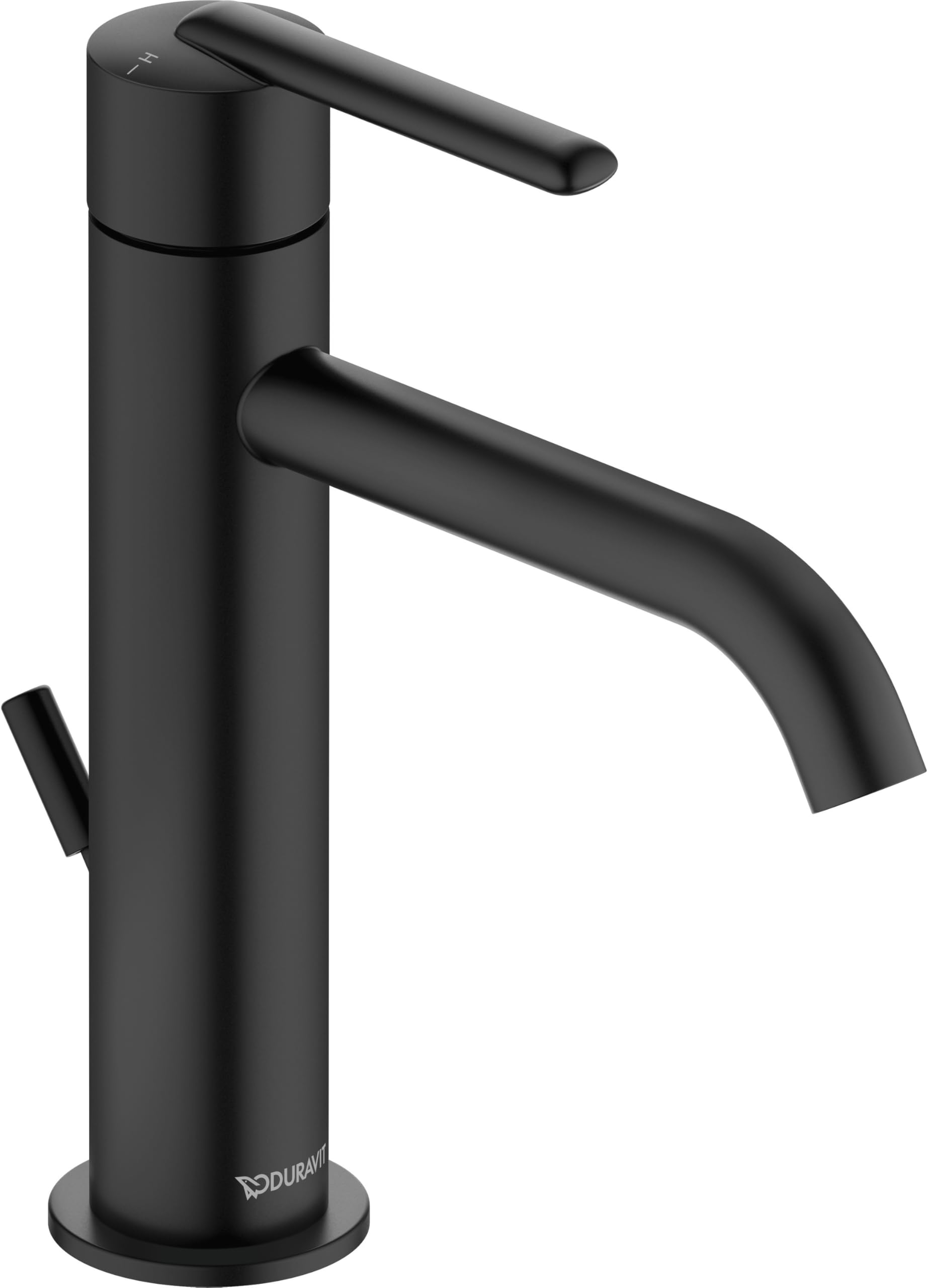 duravit-balcoon-mitigeur-lavabo-taille-m-noir-mat-bonde image 1