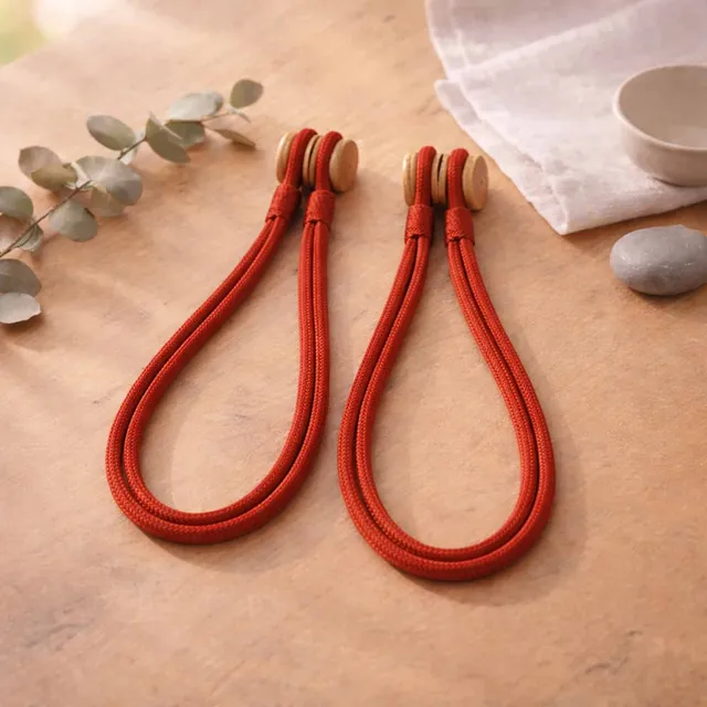 evideco-home-accessories-lot-2-embrasse-rideau-terracotta image 1