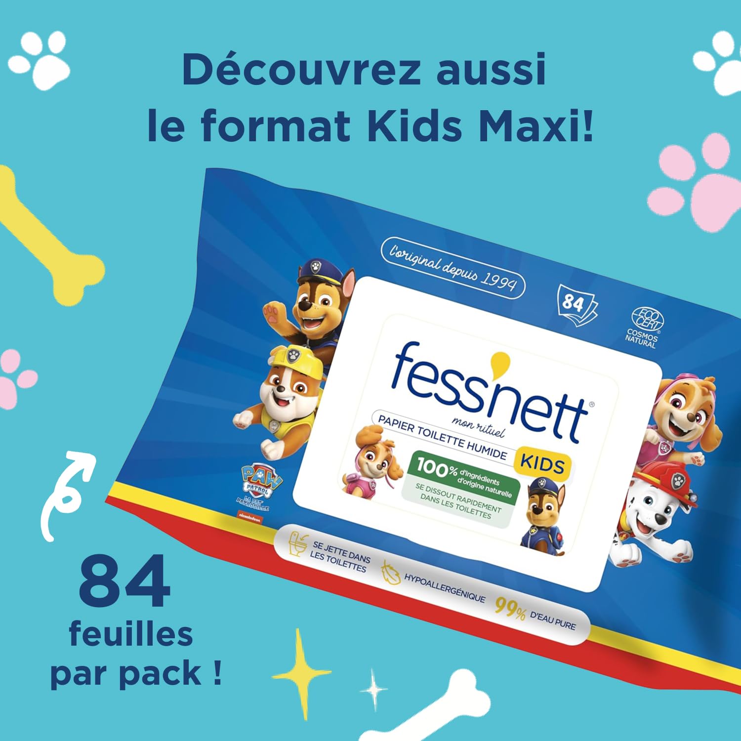fess-nett-kids-papier-toilette-humide-enfants-50-feuilles image 8