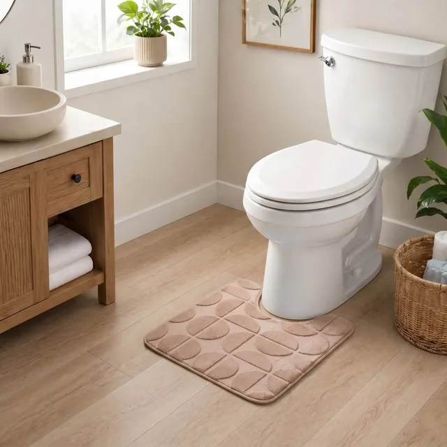 evideco-tapis-contour-wc-caramel-demi-lune-50x45-m-moire image 1