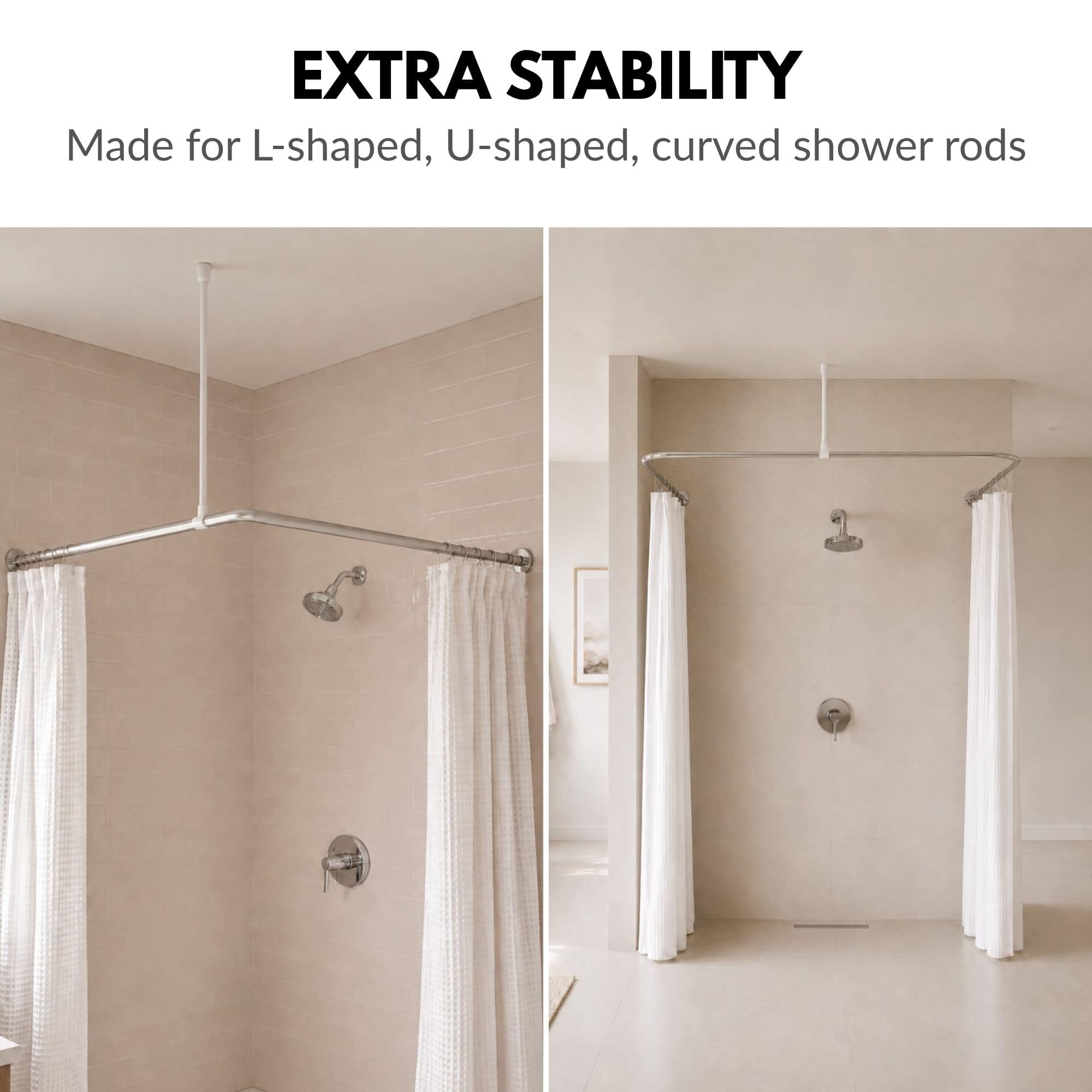 evideco-support-plafond-blanc-tringle-rideau-douche-r-glable image 2