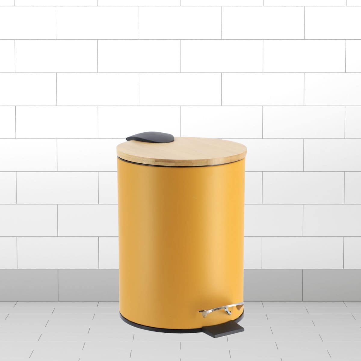 evideco-set-salle-de-bain-6-pi-ces-jaune-moutarde-bambou image 4