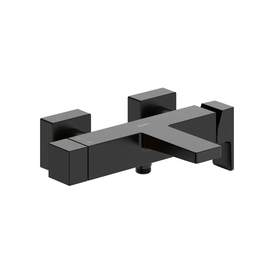 duravit-manhattan-mitigeur-baignoire-noir-mat-2-consommateurs image 1