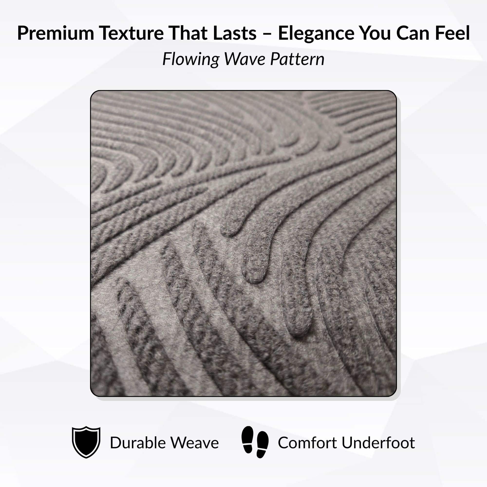 evideco-home-accessories-paillasson-gris-vagues-76x46-cm image 2