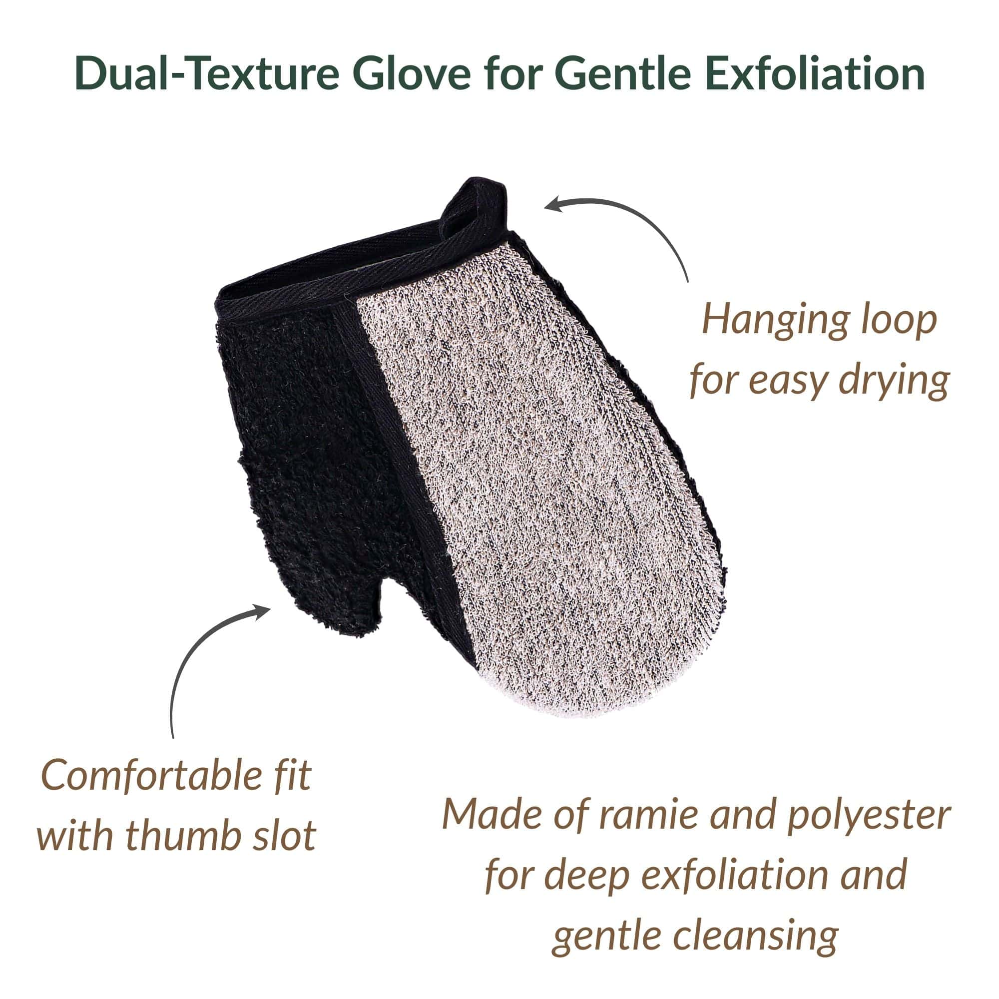 evideco-spa-wellness-gant-exfoliant-corps-noir-taupe-ramie image 8