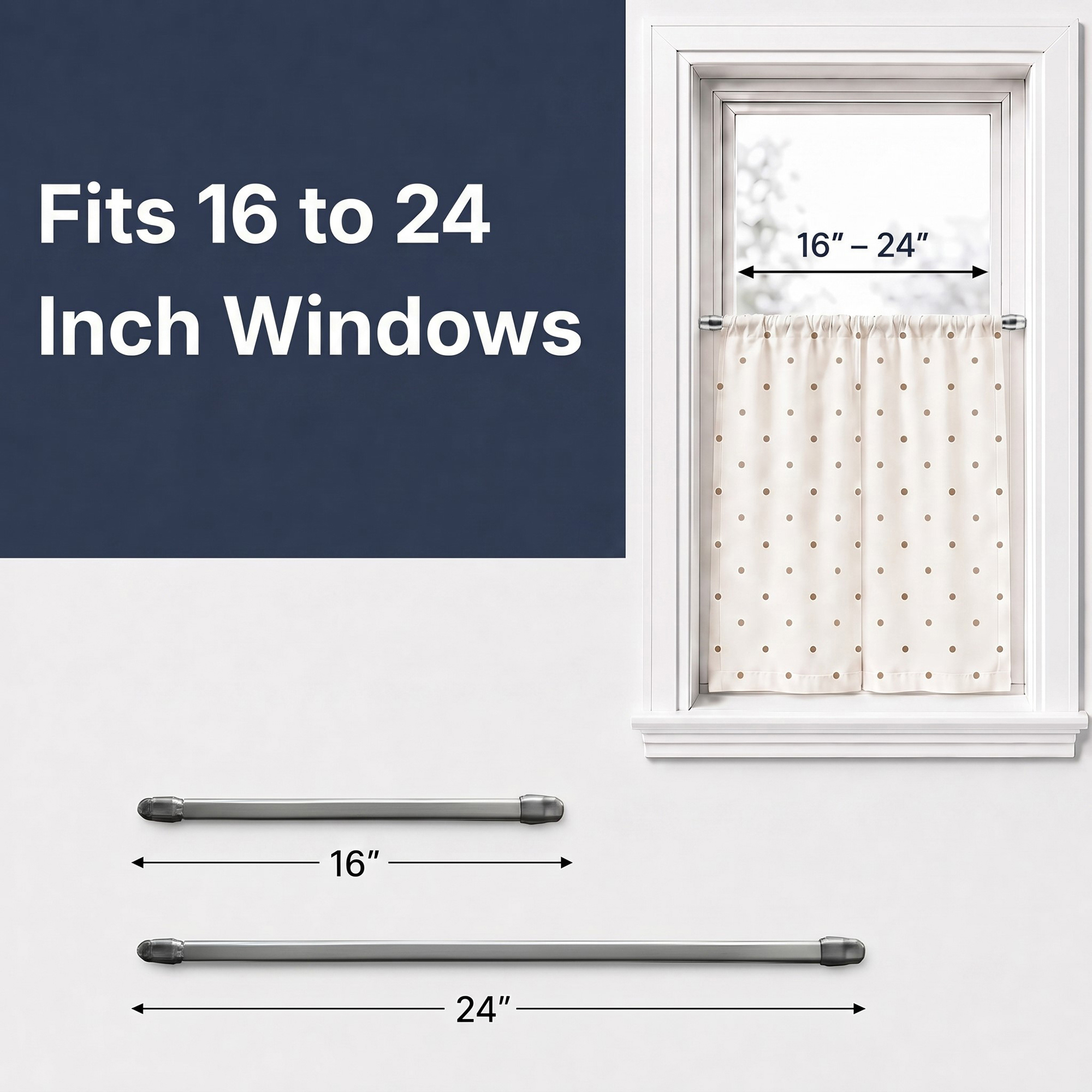 evideco-lot-2-tringles-caf-chrome-40-60-cm-crochets image 3