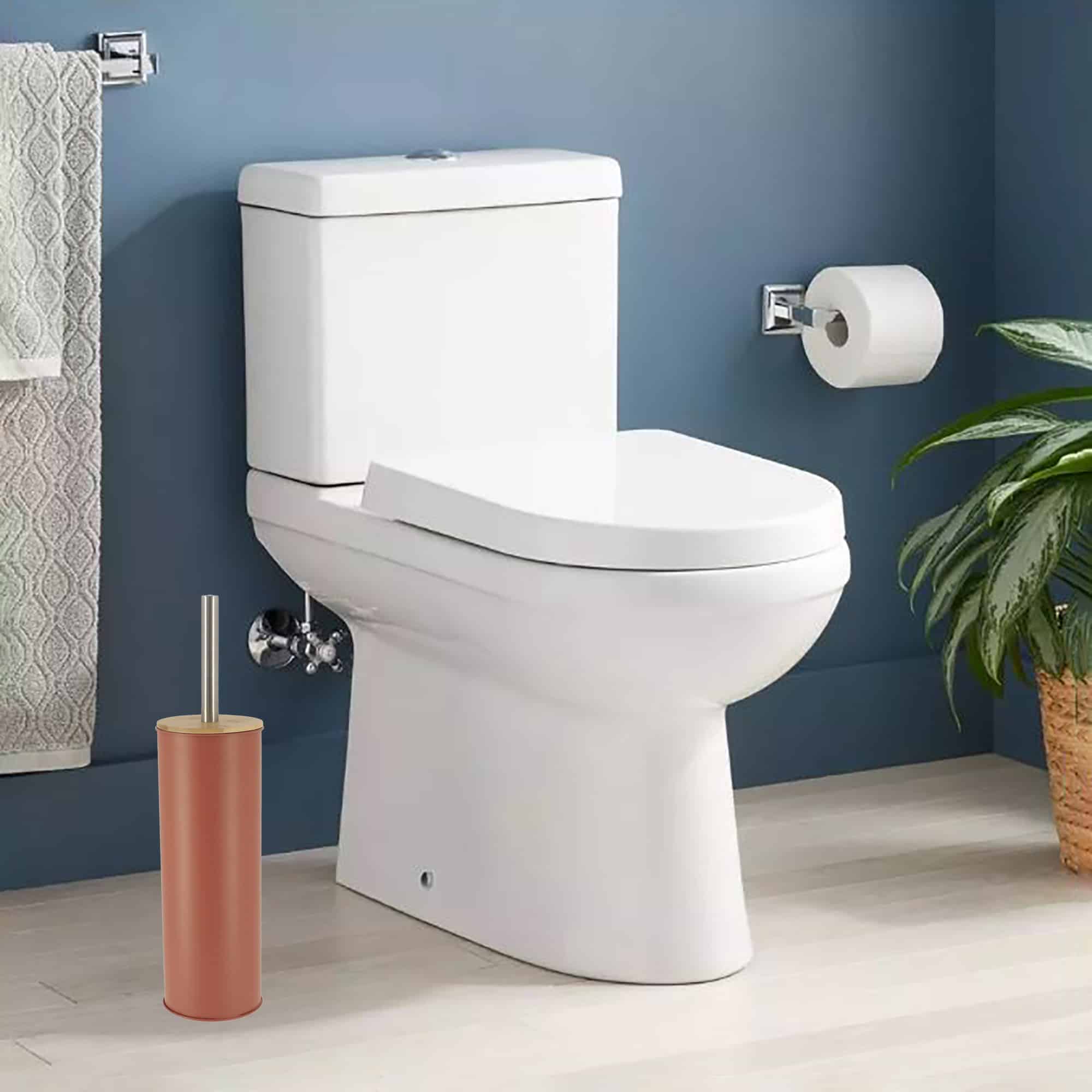 evideco-brosse-wc-terracotta-m-tal-couvercle-bambou image 3