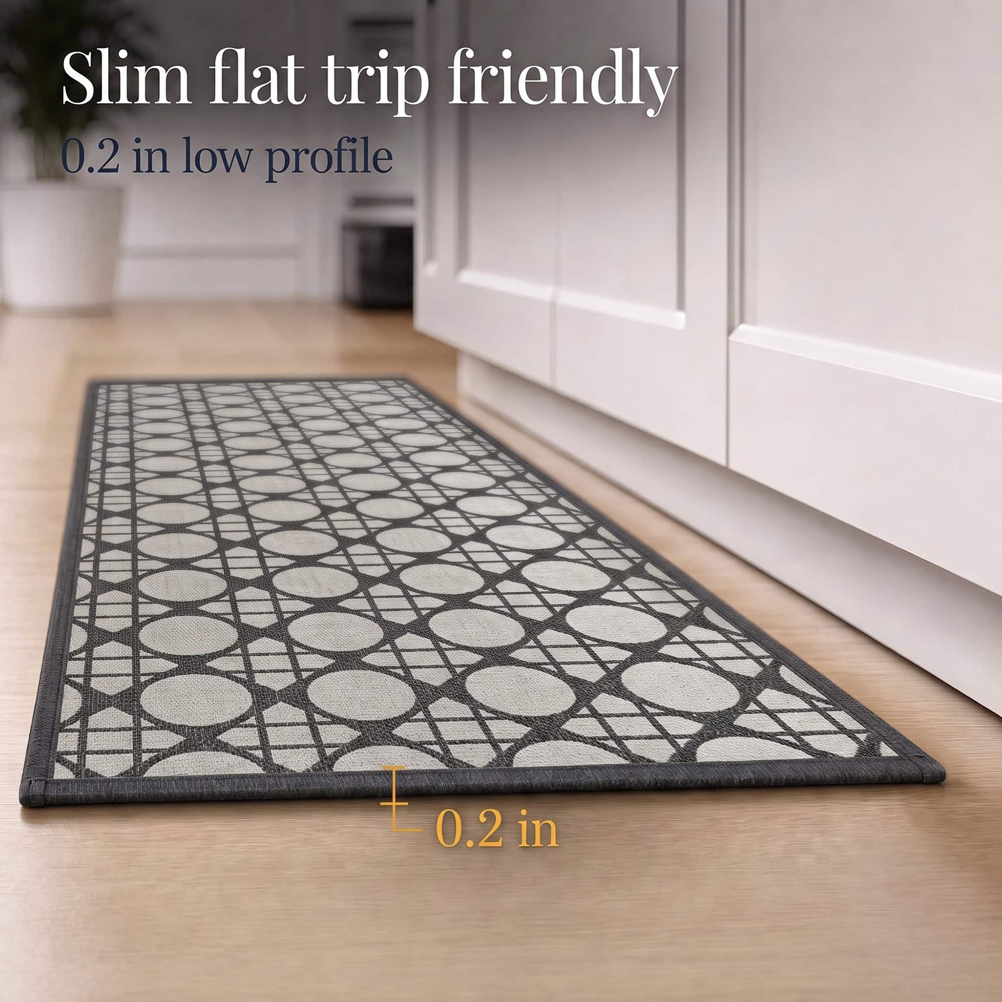 evideco-home-accessories-tapis-cuisine-gris-51x122-cm-cercles image 5
