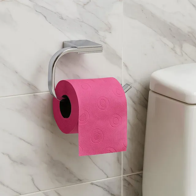 evideco-porte-papier-toilette-mural-inox-1-rouleau image 1