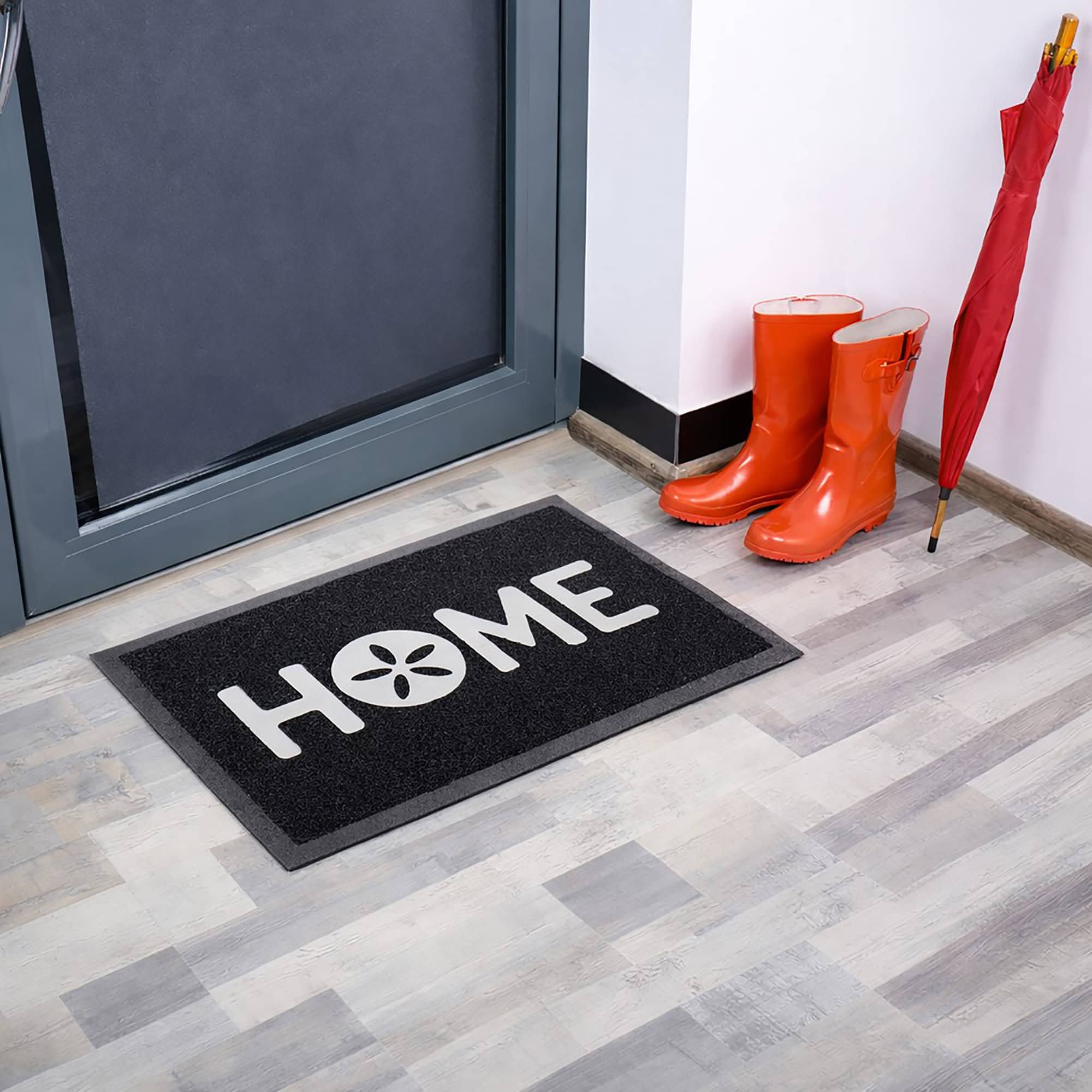 evideco-home-accessories-paillasson-noir-pvc-60x40-ext-rieur image 2