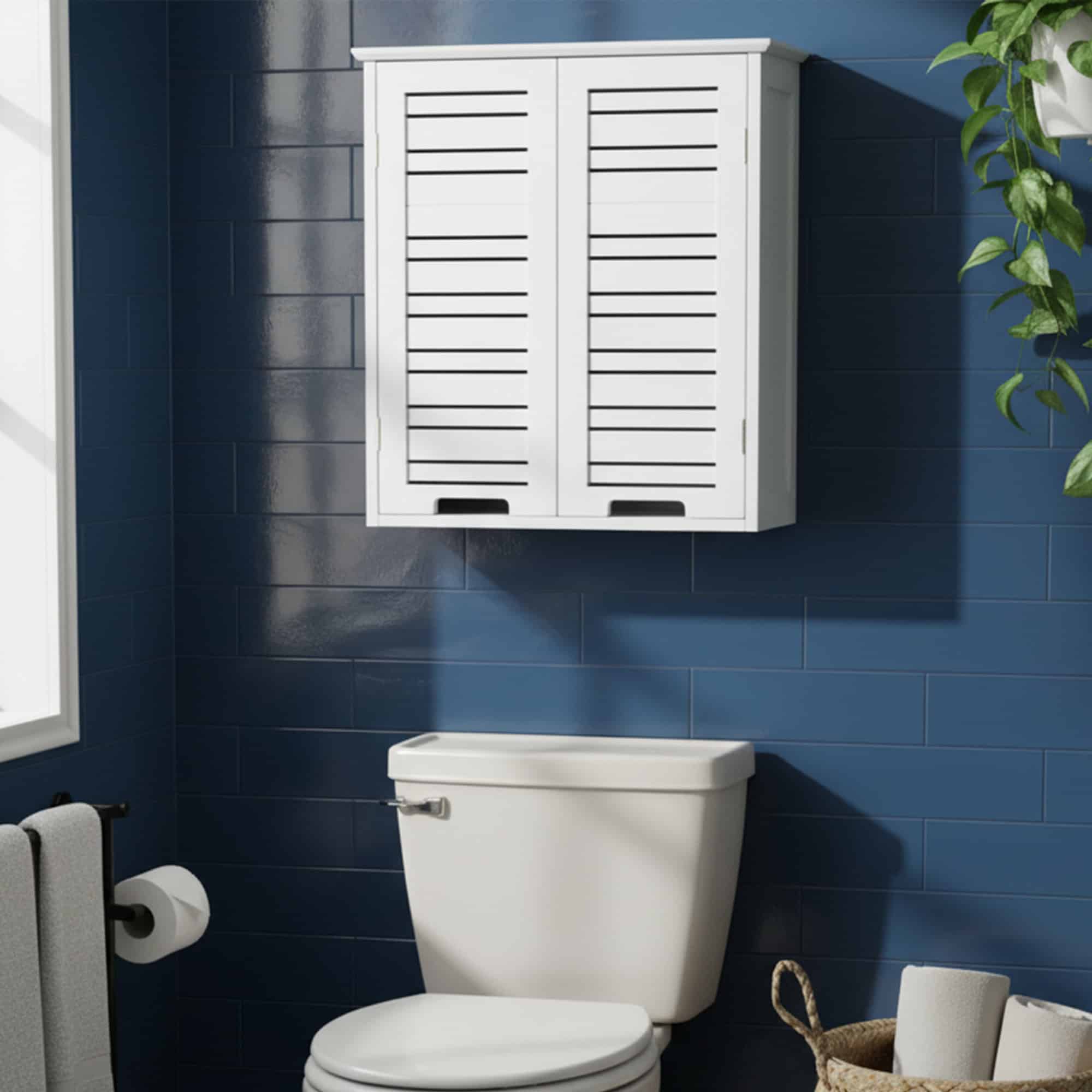 evideco-miami-armoire-murale-blanche-double-porte image 3
