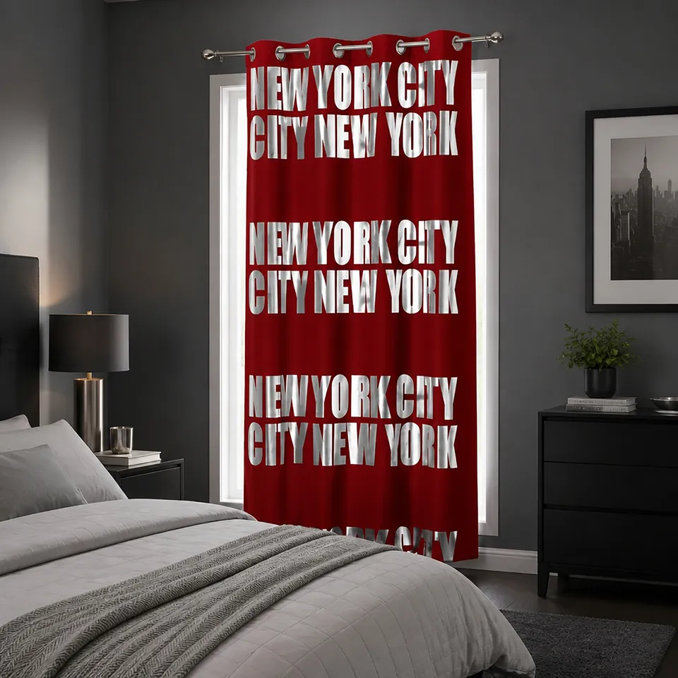 evideco-home-accessories-rideau-occultant-new-york-rouge-260x140 image 1
