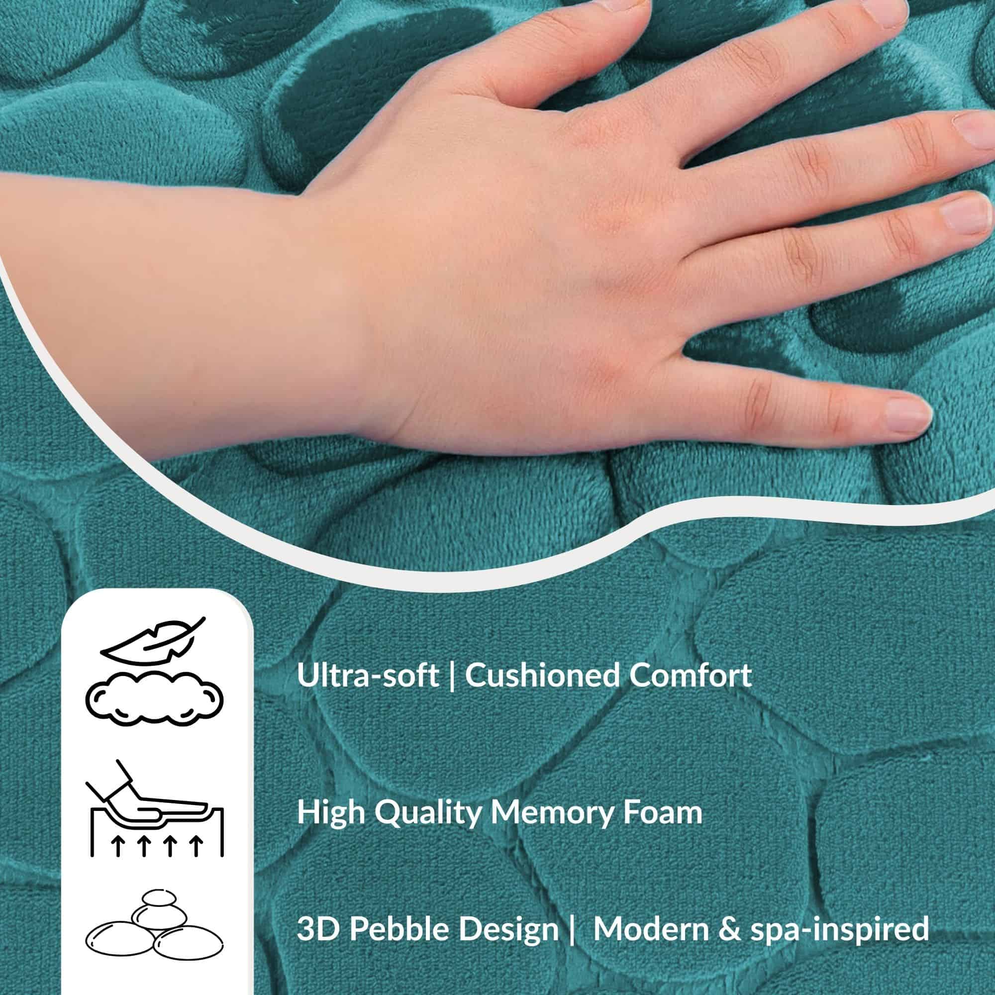 evideco-tapis-contour-wc-bleu-paon-mousse-galets-18x20 image 6