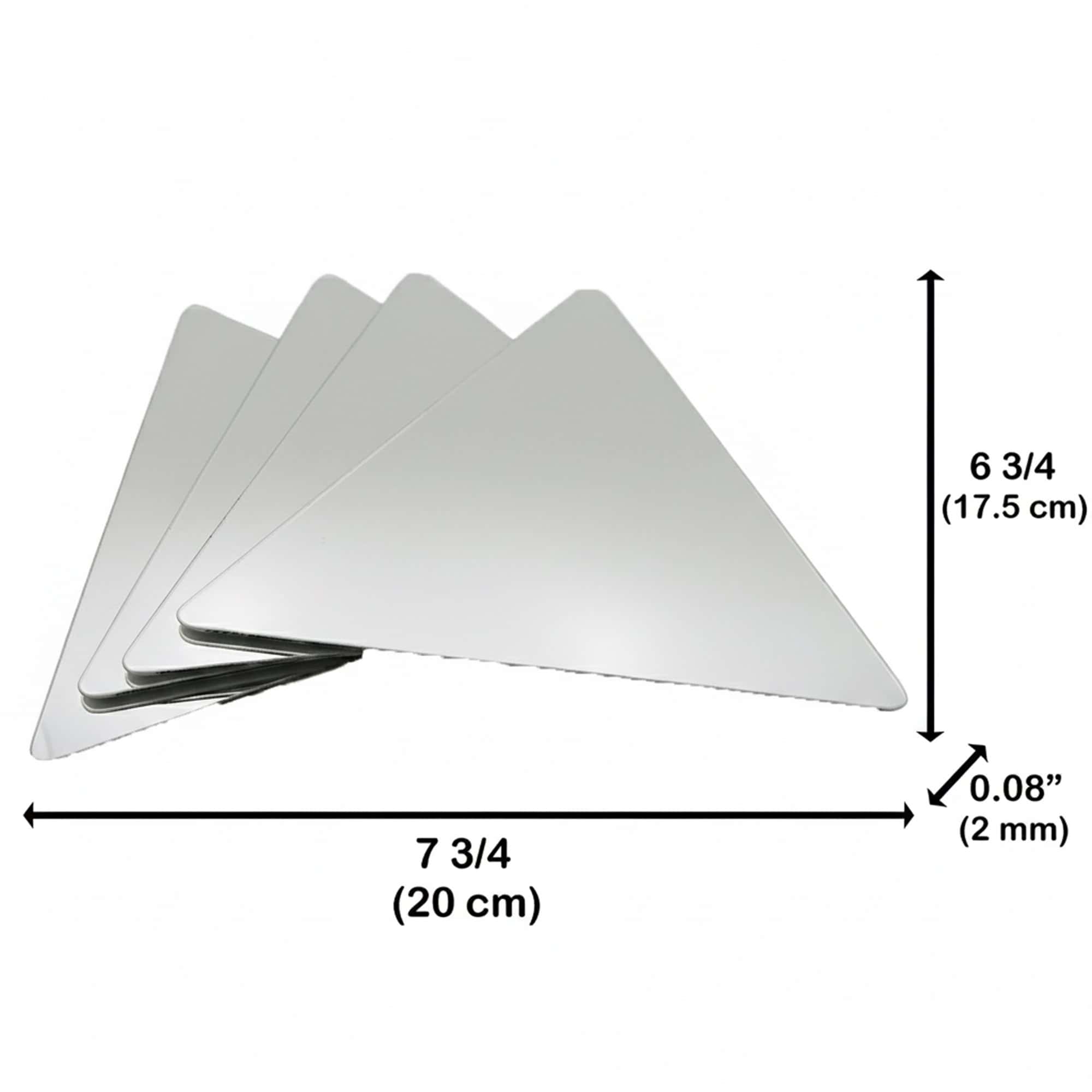 evideco-bathroom-accessories-miroir-adh-sif-triangle-lot-de-4 image 5