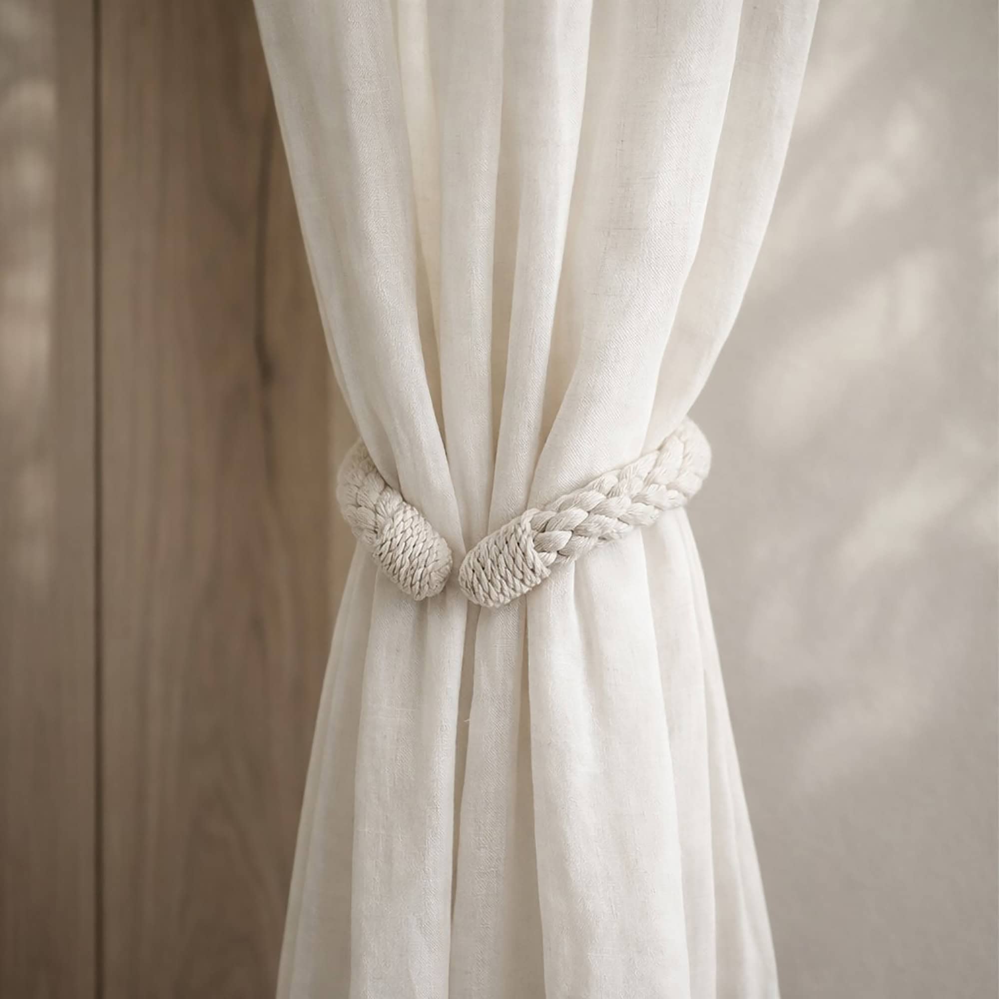 evideco-embrasse-rideau-corde-blanche-coton-lot-de-2 image 3