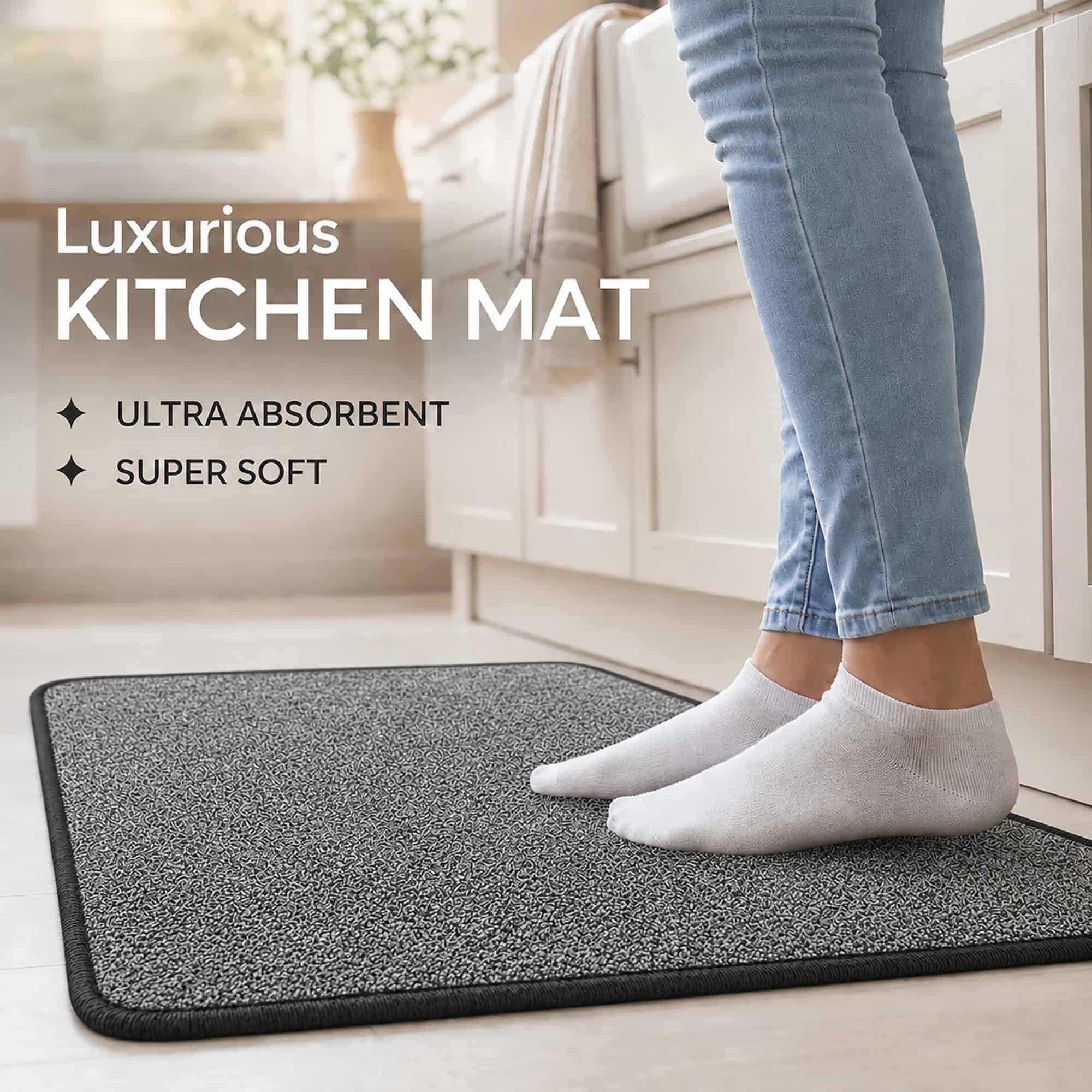 evideco-home-accessories-tapis-cuisine-noir-mouchet-antid-rapant-20x32 image 2