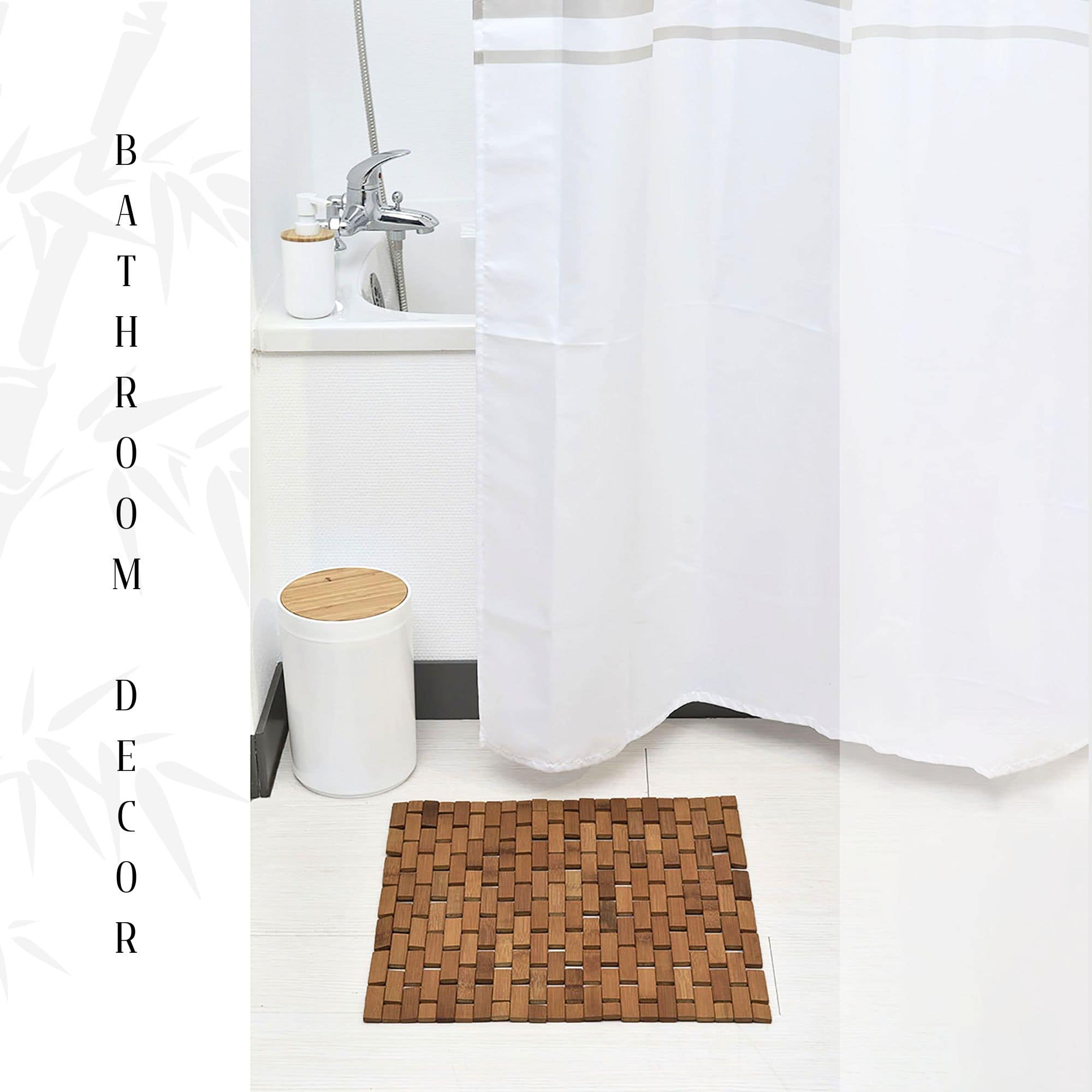 evideco-tapis-bambou-salle-de-bain-45x45-marron-antid-rapant image 6