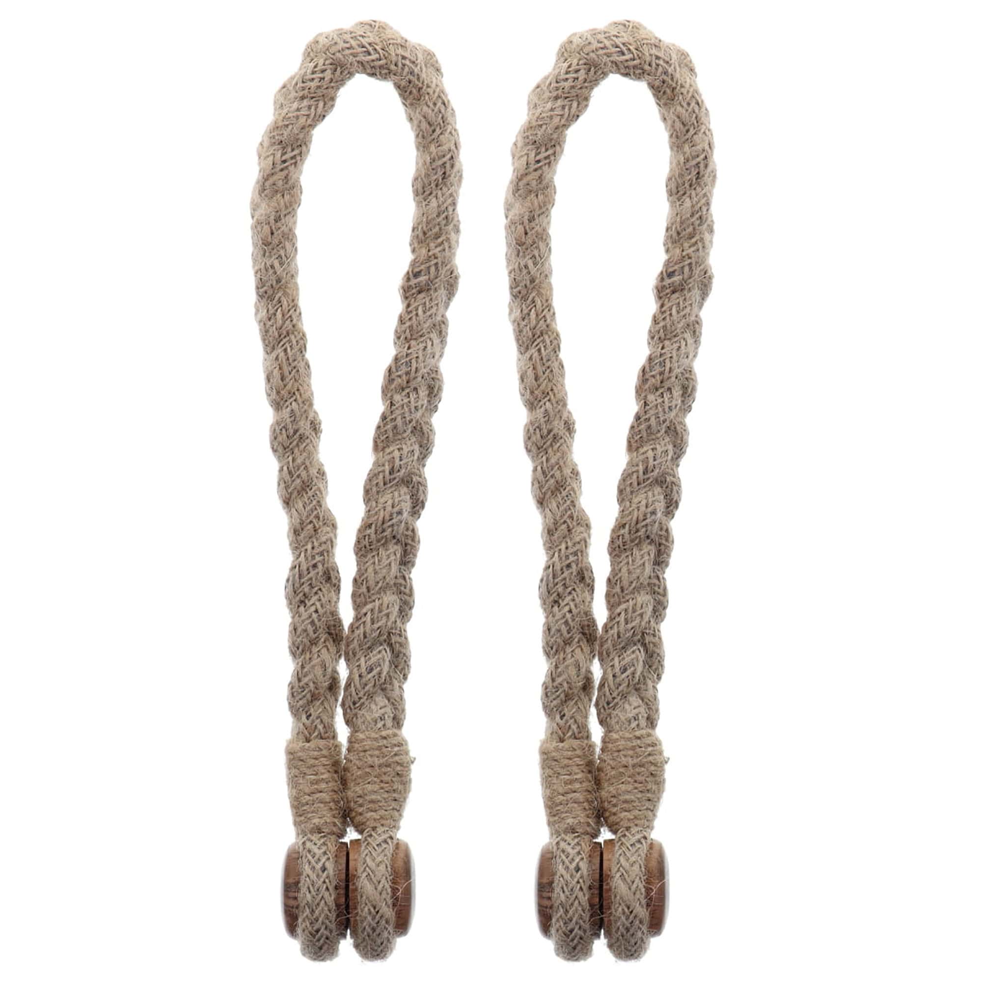 evideco-home-accessories-embrasse-rideau-magn-tique-jute-lot-2-cru image 7