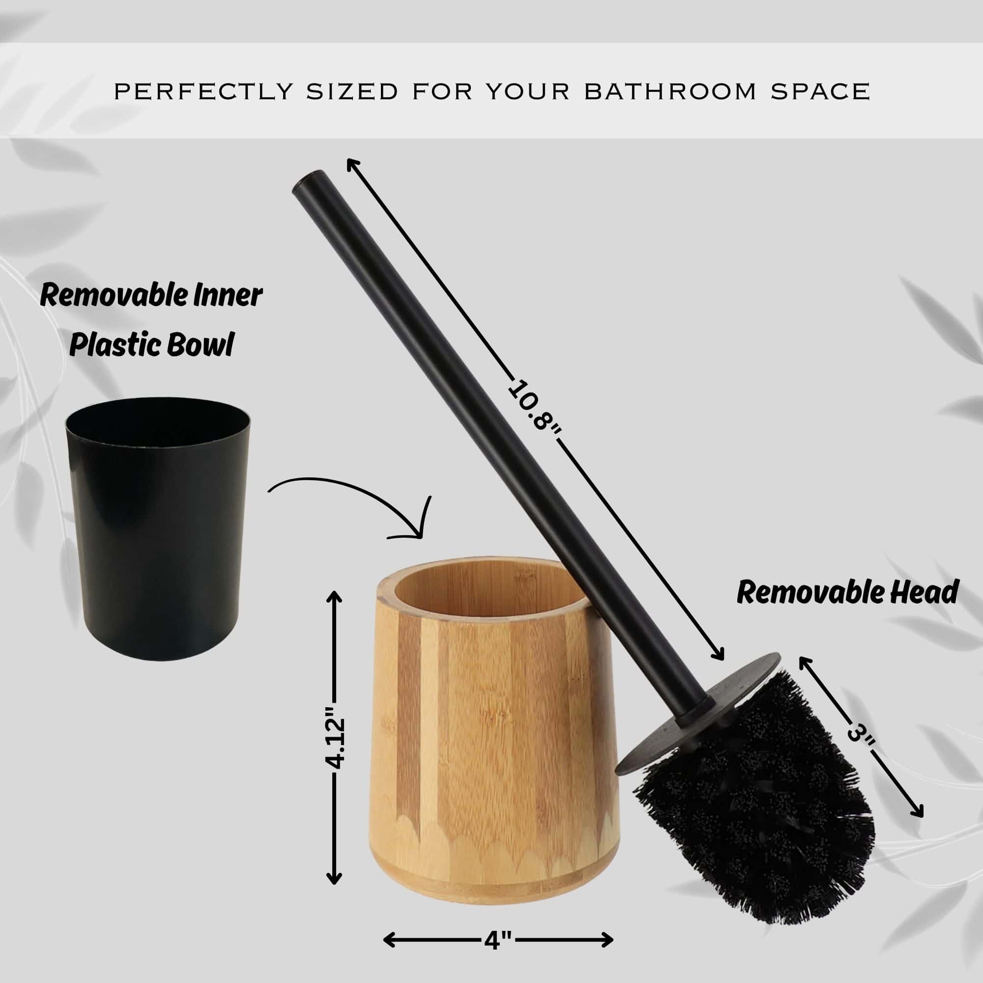 evideco-brosse-wc-bambou-support-manche-noir image 5
