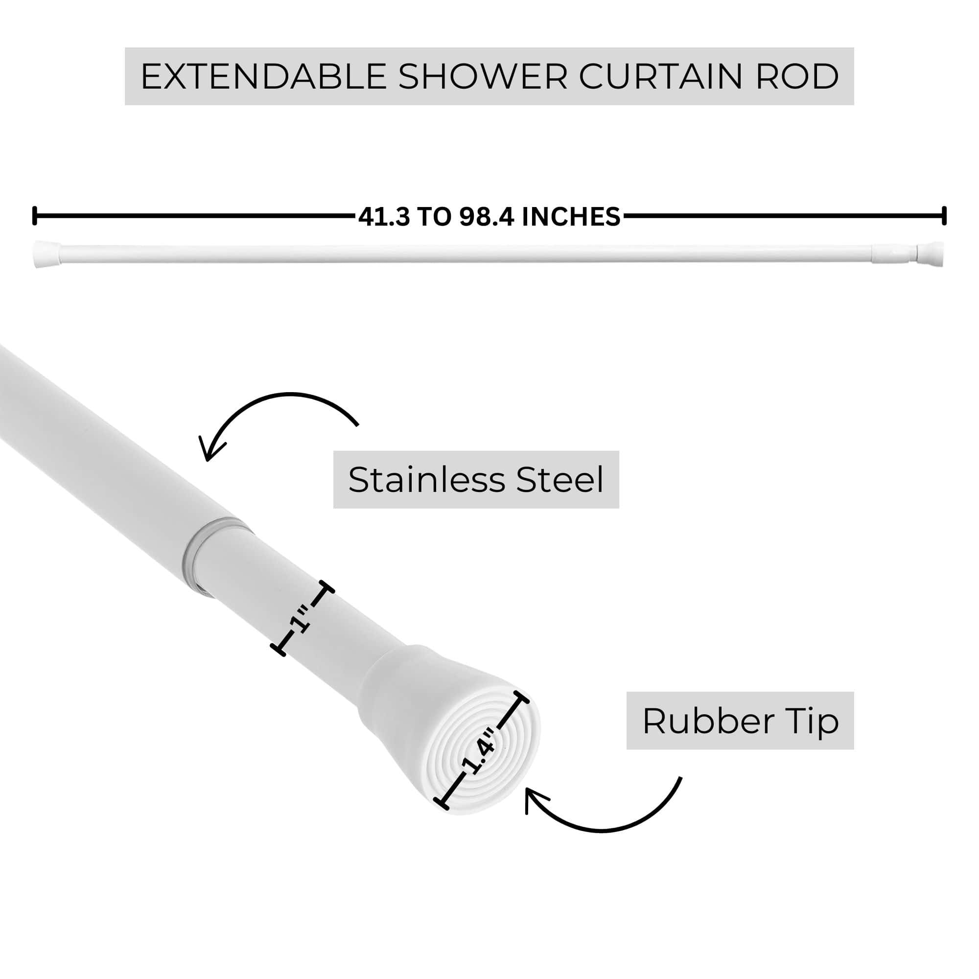 evideco-home-accessories-tringle-douche-blanche-105-250-cm image 3