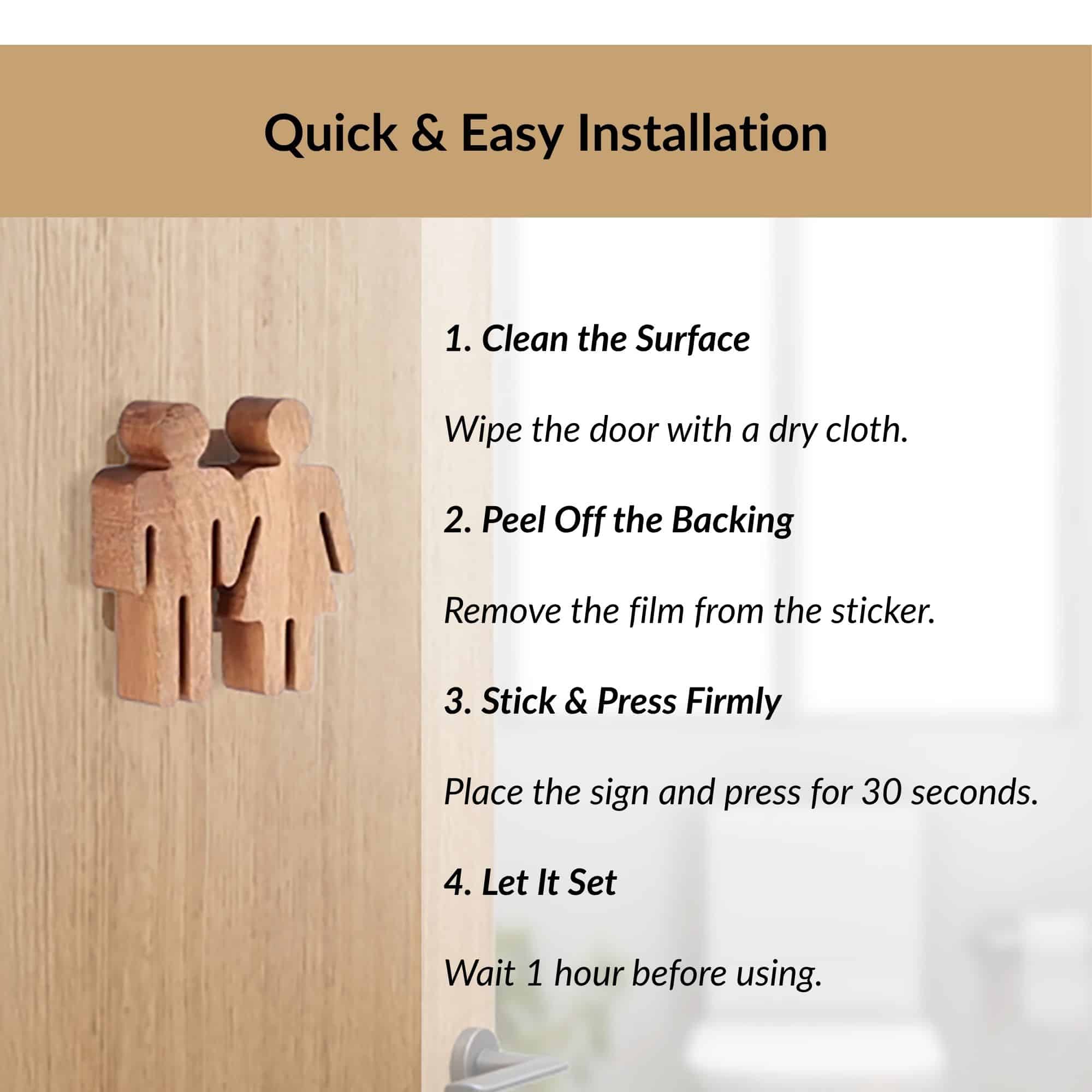 evideco-home-accessories-plaque-wc-bois-beige-adh-sive image 5