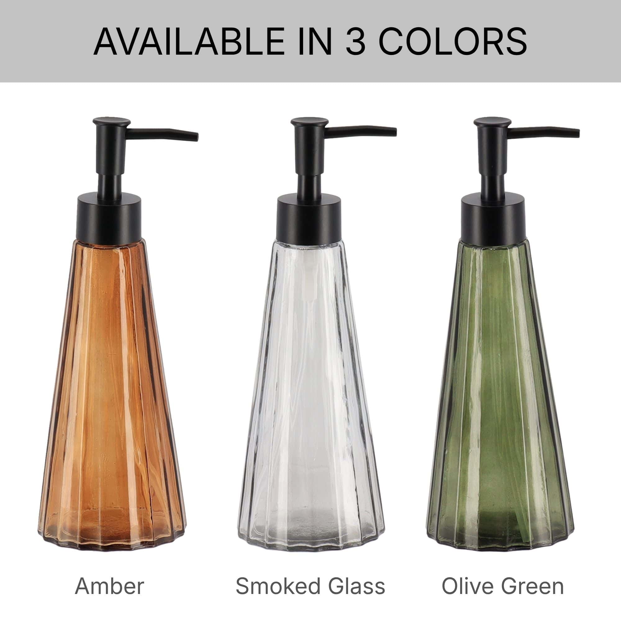 evideco-calix-distributeur-savon-verre-ambr-300-ml-pompe image 8