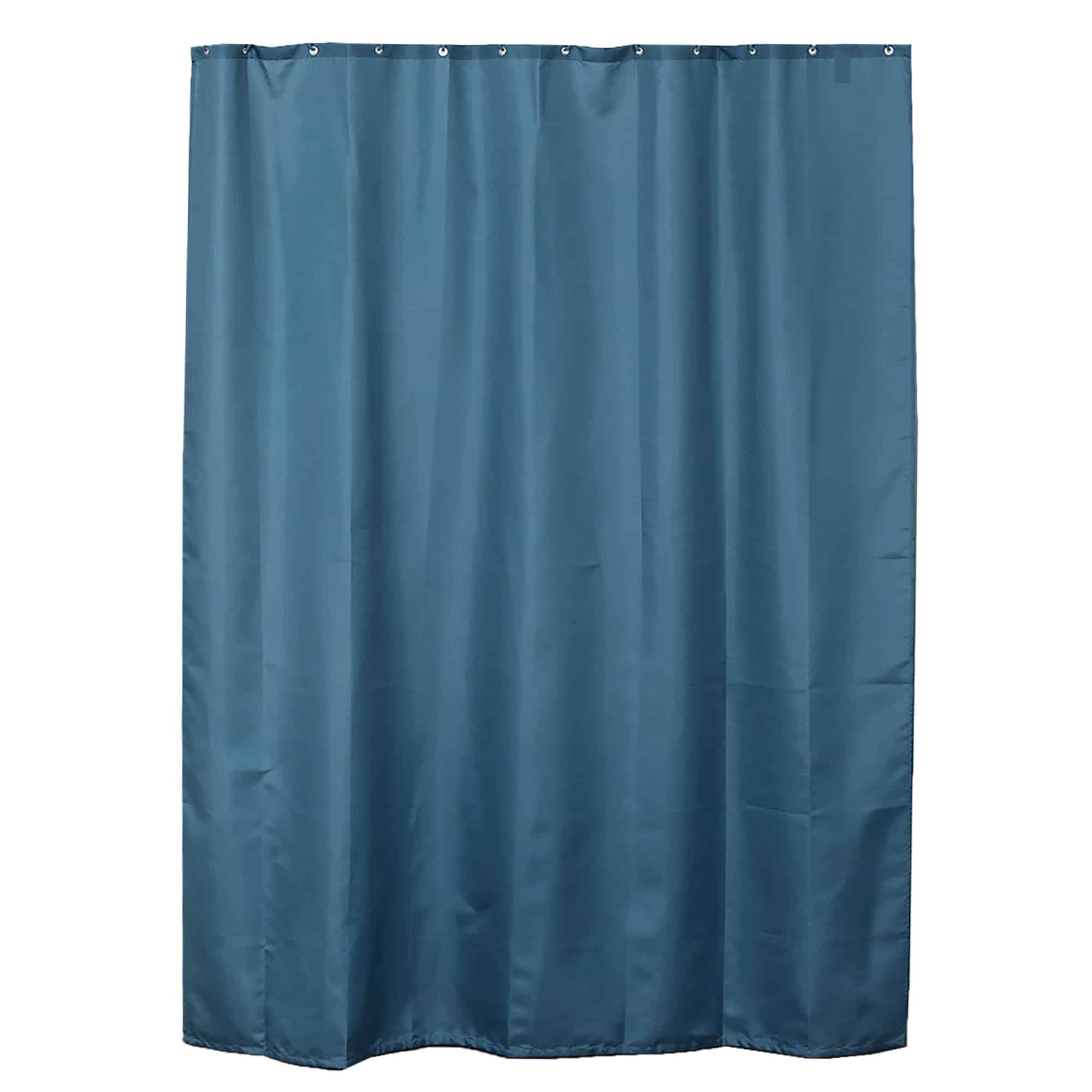 evideco-rideau-douche-bleu-tahitien-polyester-200x180-12-anneaux image 5