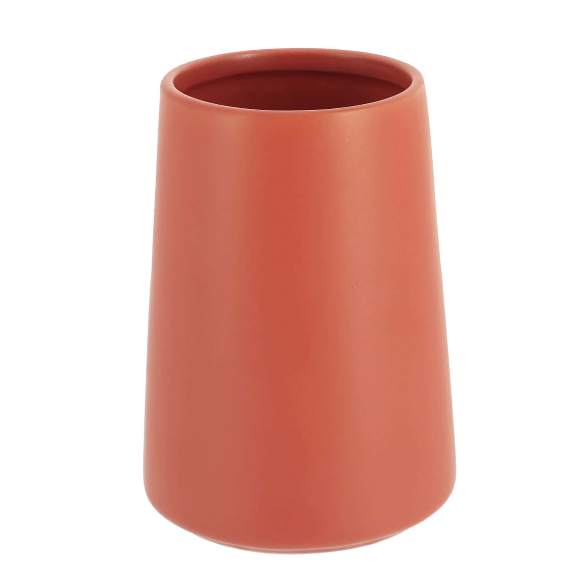 evideco-gobelet-salle-de-bain-gr-s-terracotta-14-oz-brosse-dents image 2
