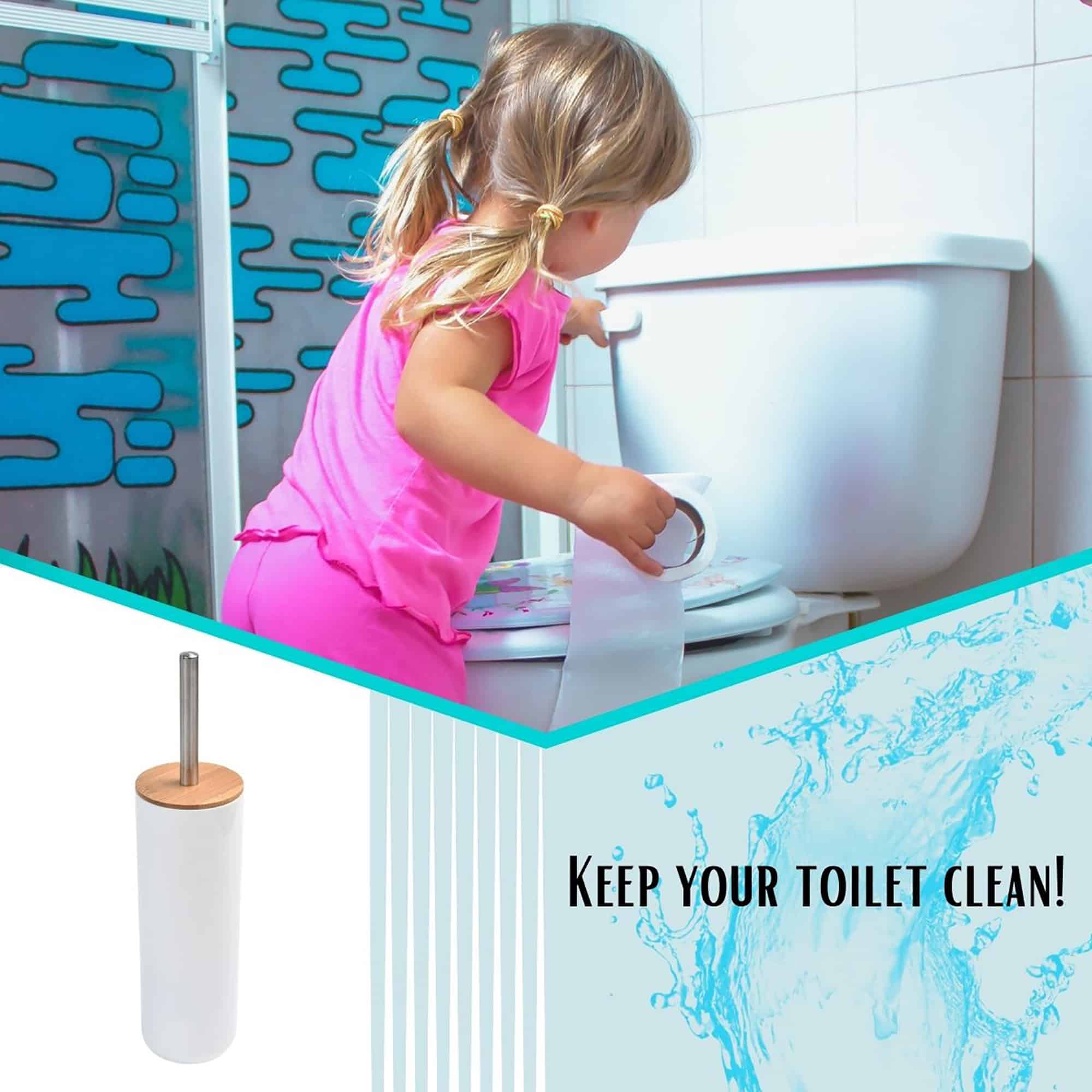 evideco-padang-brosse-wc-blanche-bambou-avec-support image 4