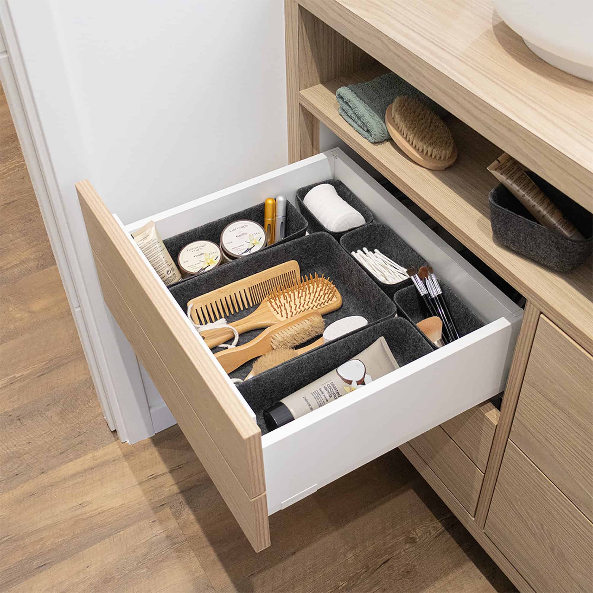 evideco-bathroom-storage-range-tiroir-feutrine-gris-fonc-7-pi-ces image 3