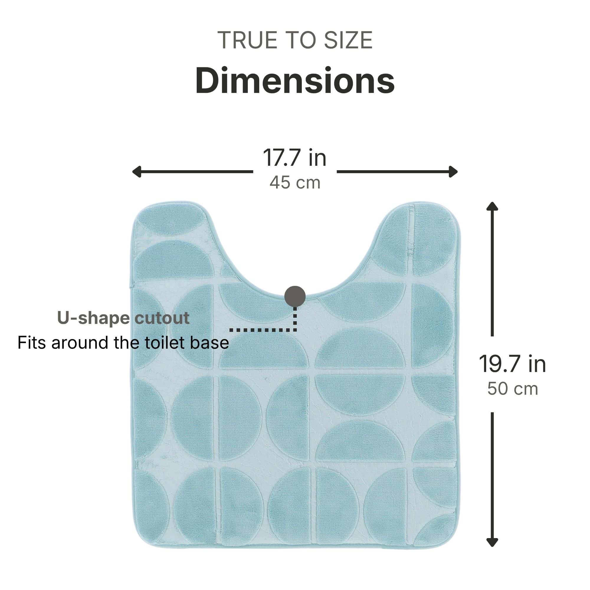 evideco-demi-lune-tapis-wc-contour-mousse-bleu-clair-50x45 image 4