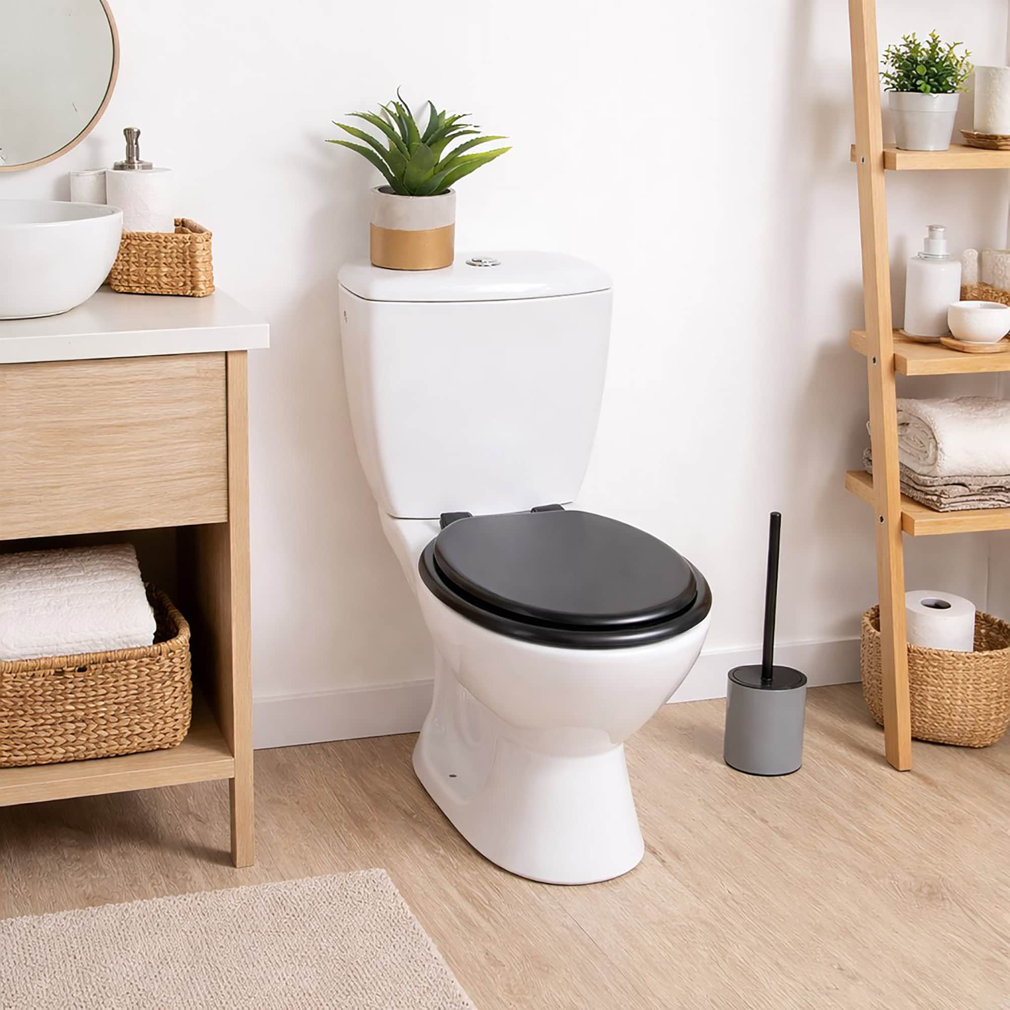 evideco-black-round-abattant-wc-rond-noir-bois-43-cm image 6