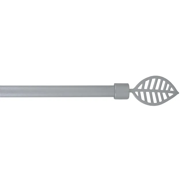 evideco-home-accessories-tringle-rideau-extensible-gris-127-208-cm image 1
