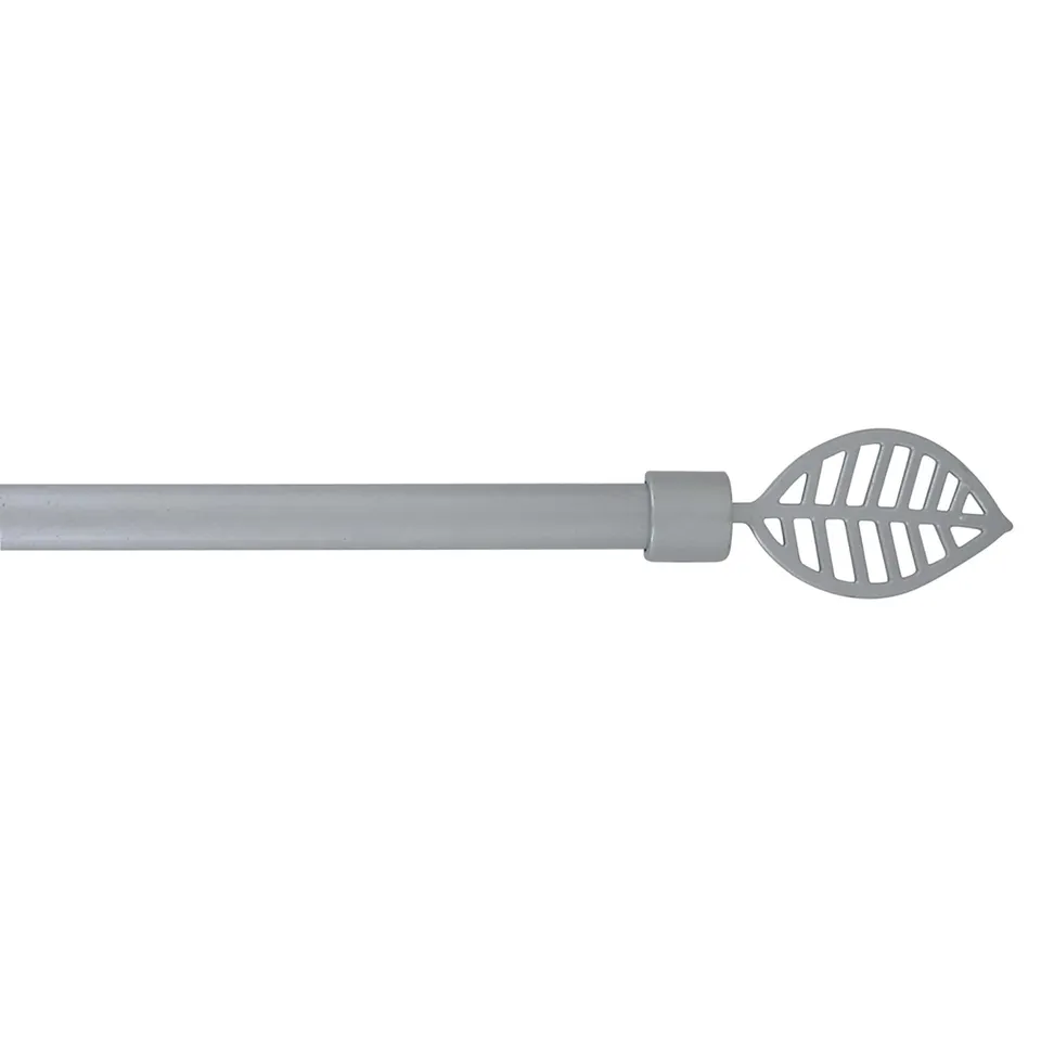 evideco-home-accessories-tringle-rideau-extensible-gris-127-208-cm image 1