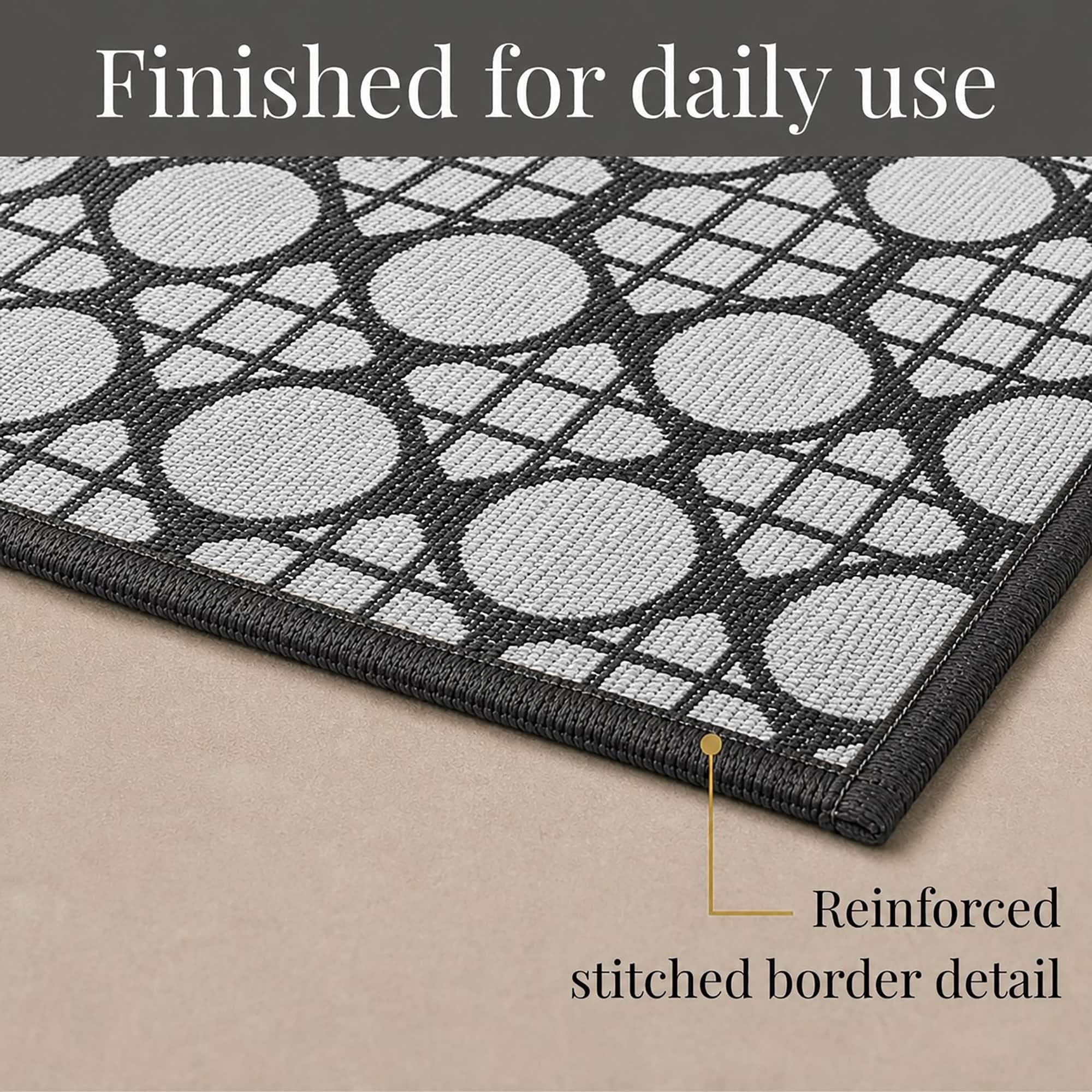 evideco-circles-gray-tapis-cuisine-20x32-20x48-gris image 6