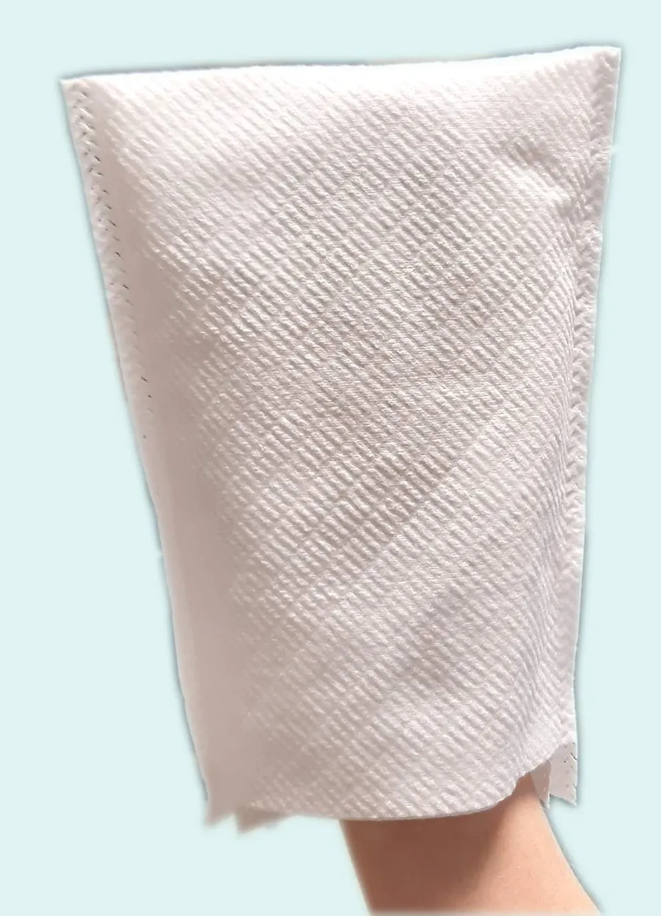 dstock60-gants-toilette-jetables-80g-gaufr-s-lot-500 image 1