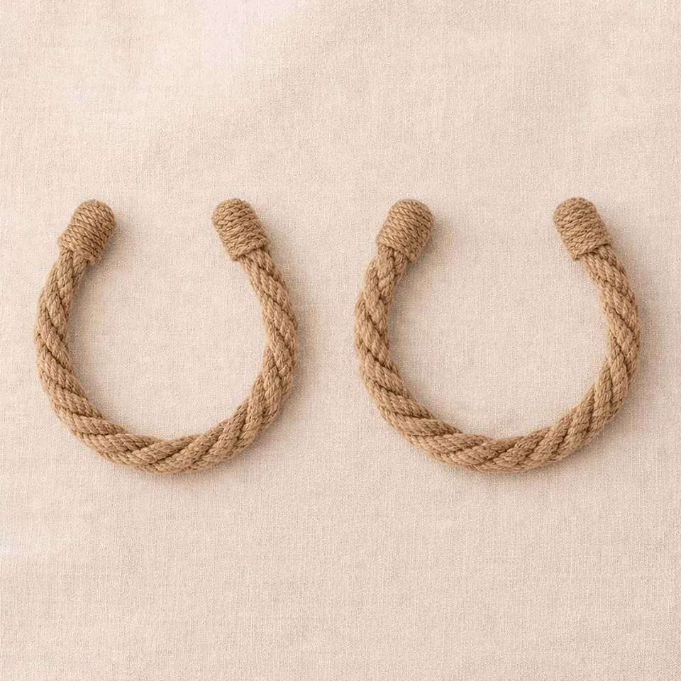 evideco-embrasse-rideau-corde-jute-lot-de-2-beige-35-cm image 1