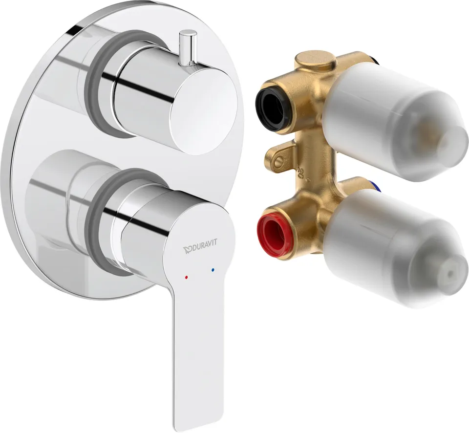 duravit-d-code-dc5210008010-mitigeur-encastr-chrome-2-sorties image 1
