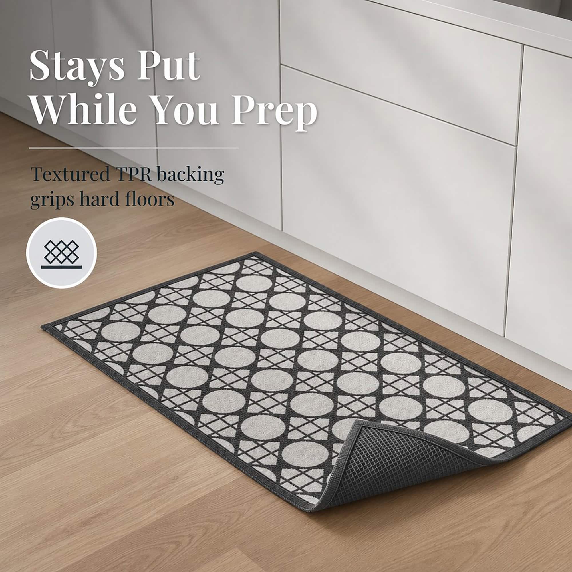 evideco-home-accessories-circles-gray-tapis-cuisine-gris-20x32 image 3