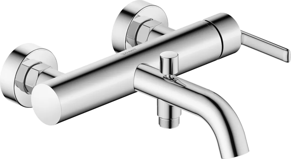 duravit-balcoon-mitigeur-baignoire-mural-chrom-2-sorties image 1