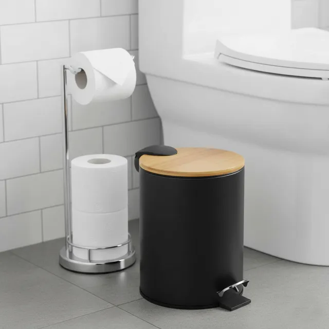 evideco-poubelle-salle-de-bain-noire-bambou-p-dale-2-5-l image 1