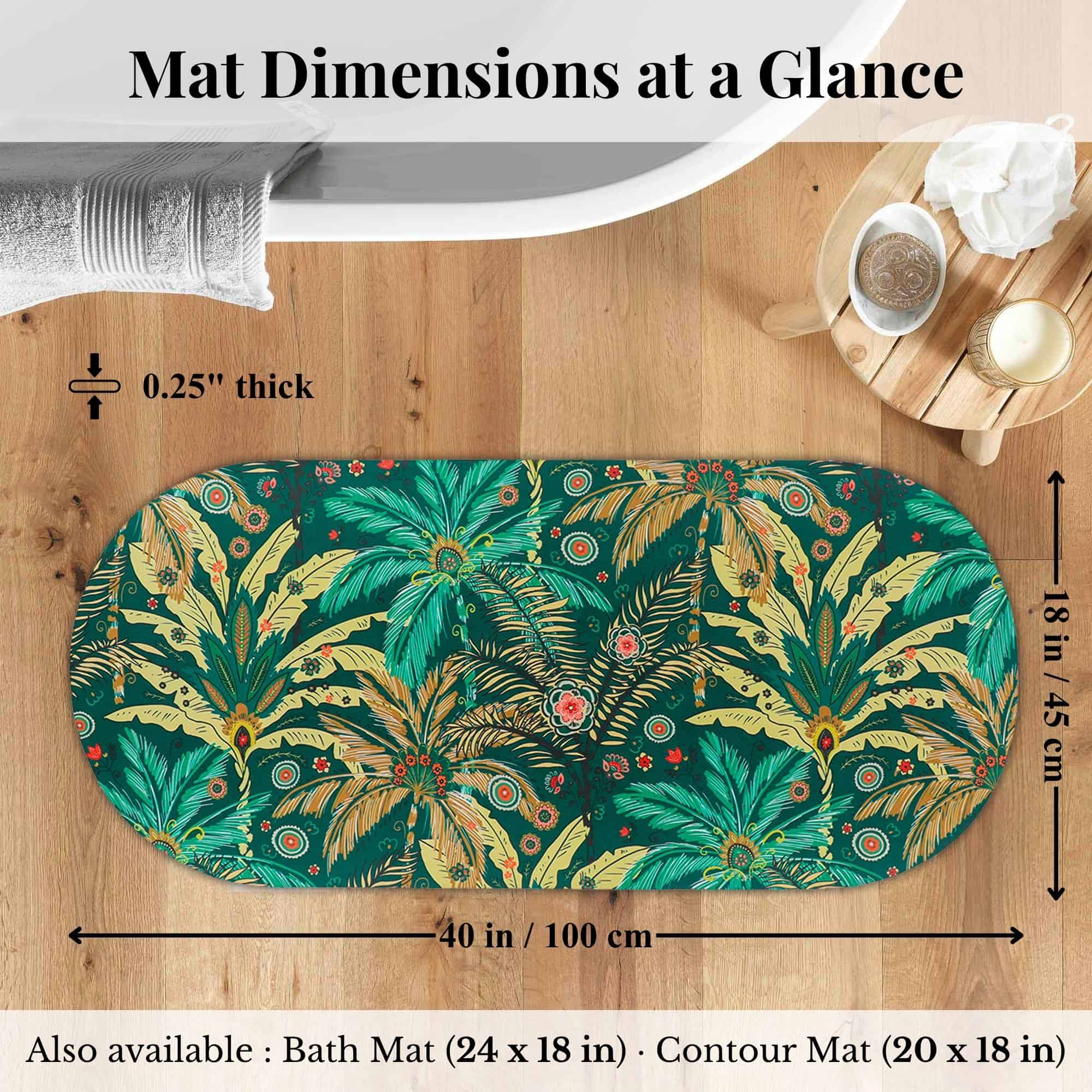 evideco-jungle-bloom-runner-40-18-tapis-de-bain-antid-rapant image 7