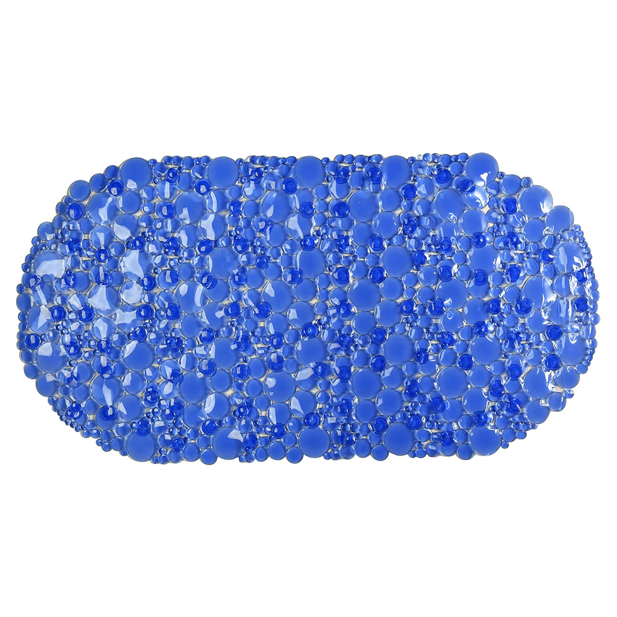 evideco-tapis-de-baignoire-ovale-bulles-bleu-marine-71x38-cm image 7